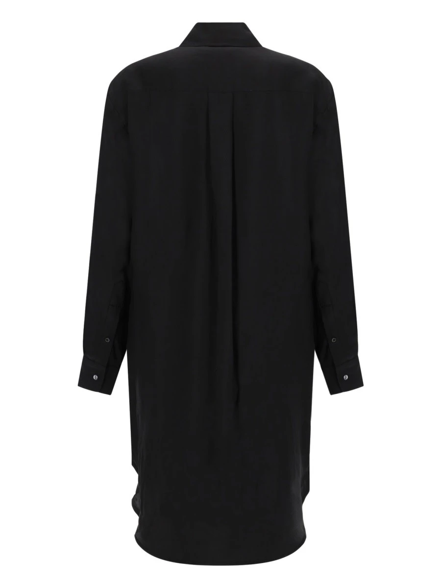 "TUXEDO DRAPE" MIDI DRESS.webp