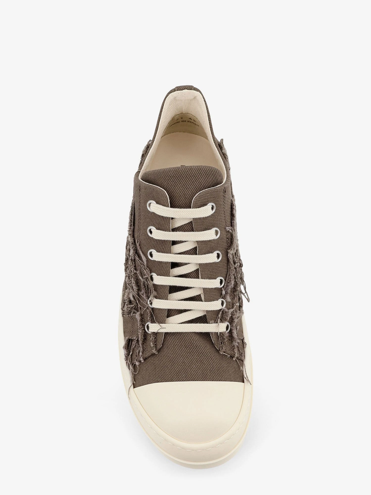 Used effect denim sneakers.webp