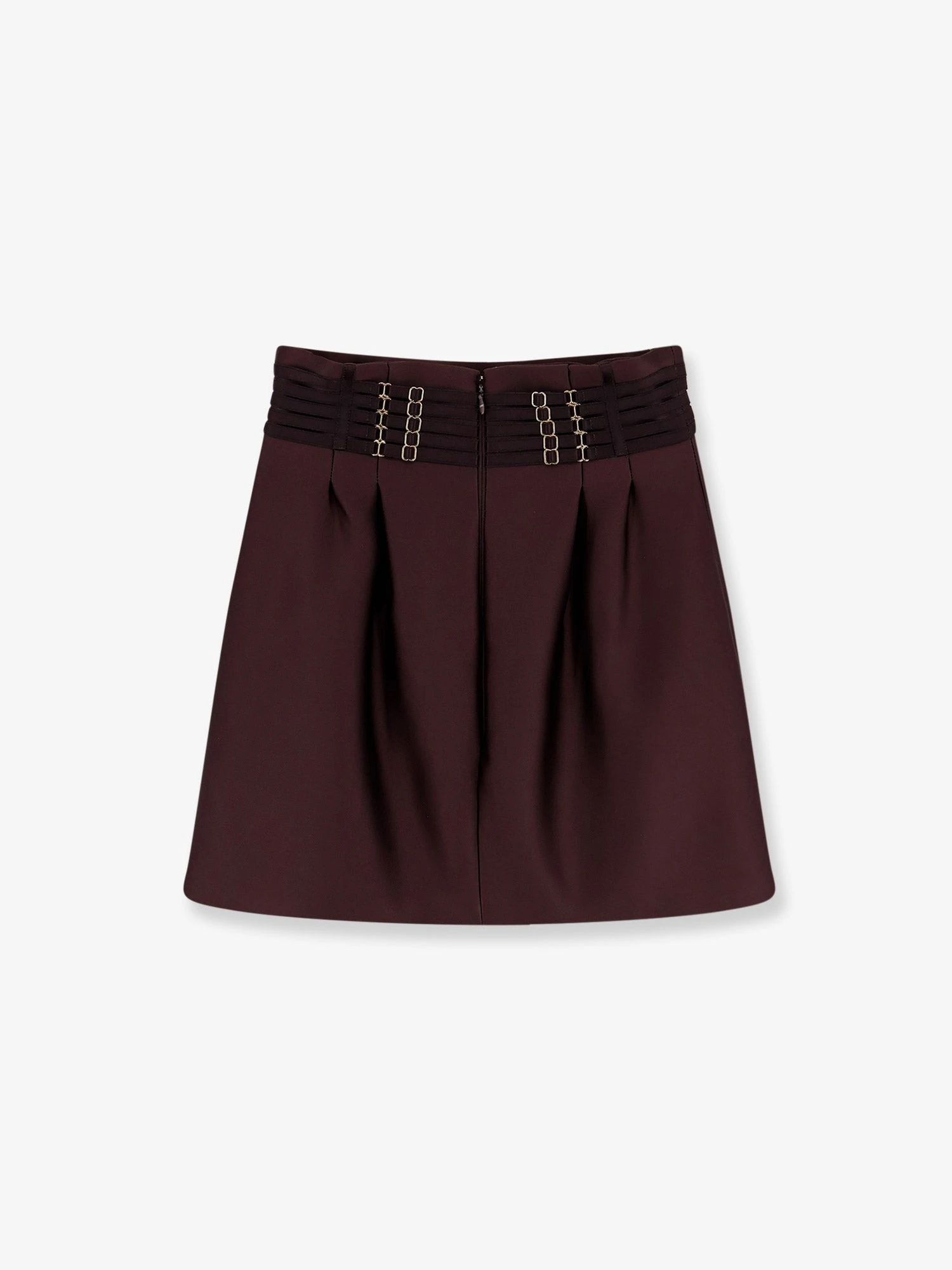 Satin mini skirt.webp