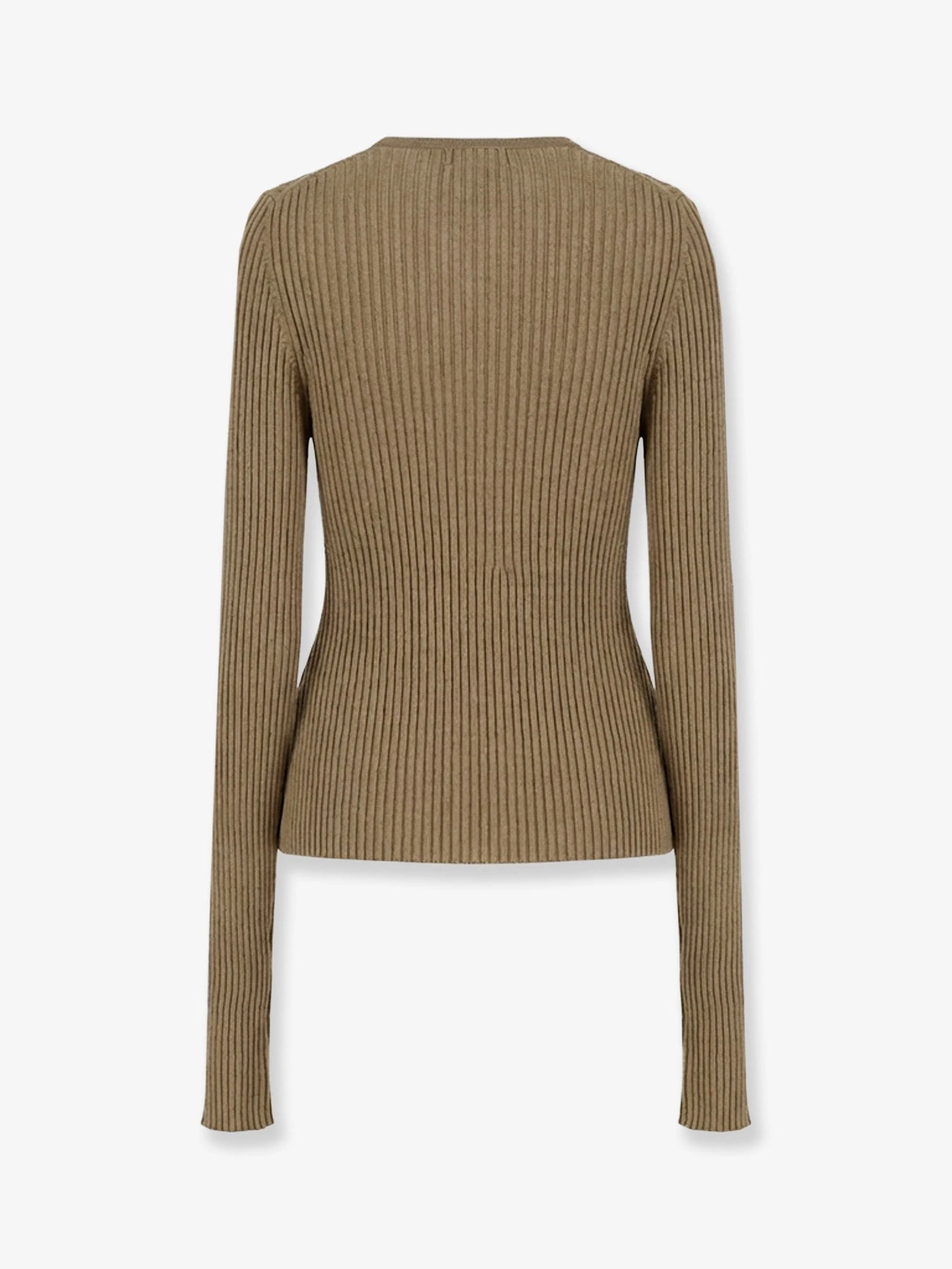 Ribbed cotton blend sweater.webp