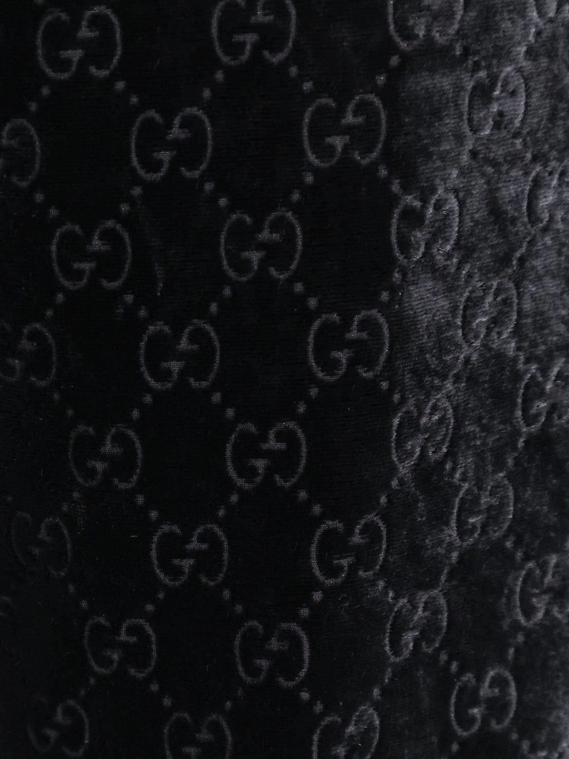 GG stretch devoré velvet trousers.webp