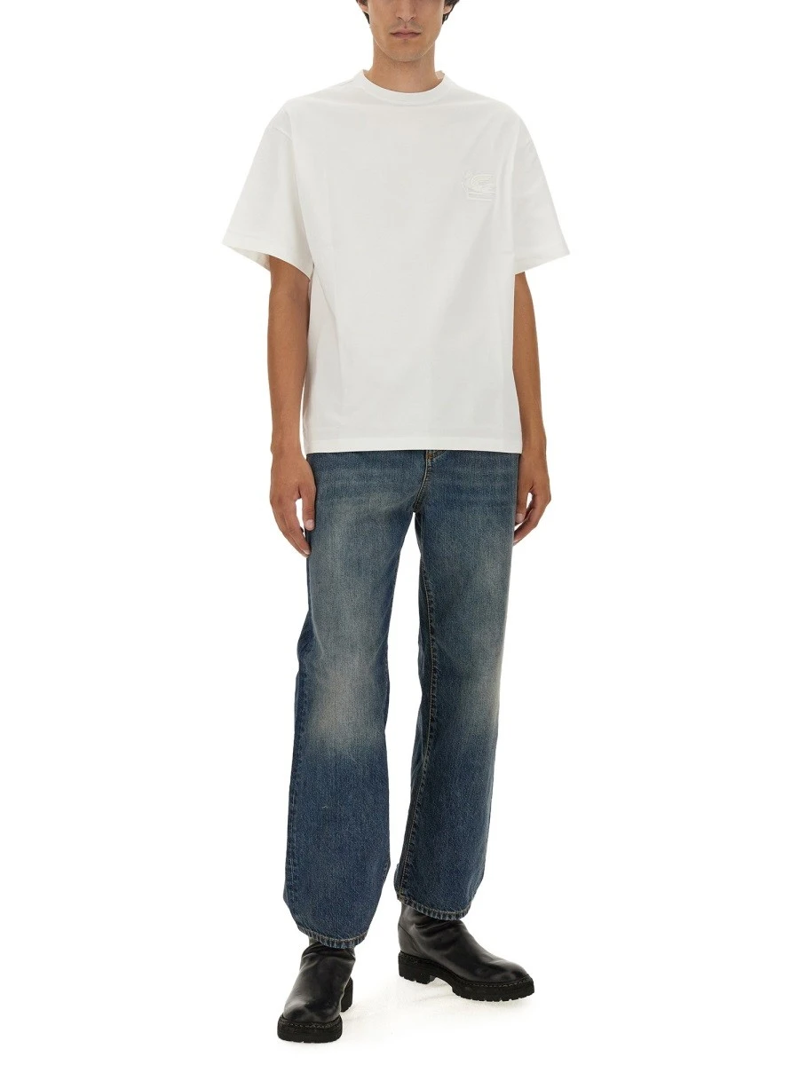 T-SHIRT WITH PEGASUS EMBROIDERY.webp