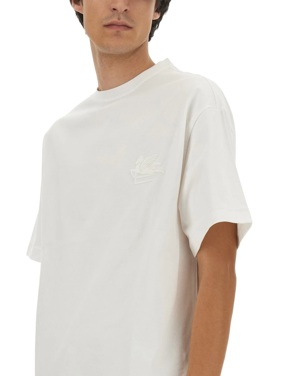 T-SHIRT WITH PEGASUS EMBROIDERY.webp
