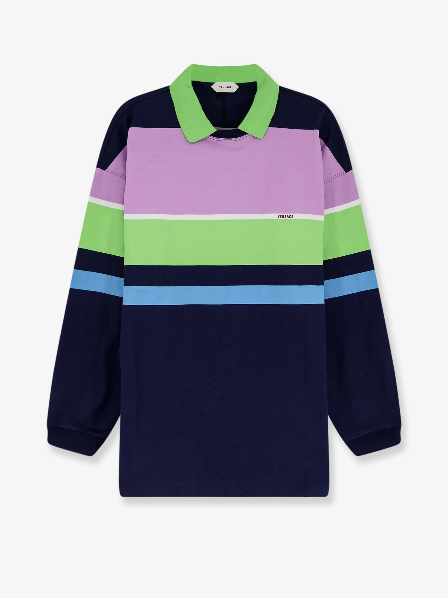 Multicolor stripes cotton sweatshirt.webp