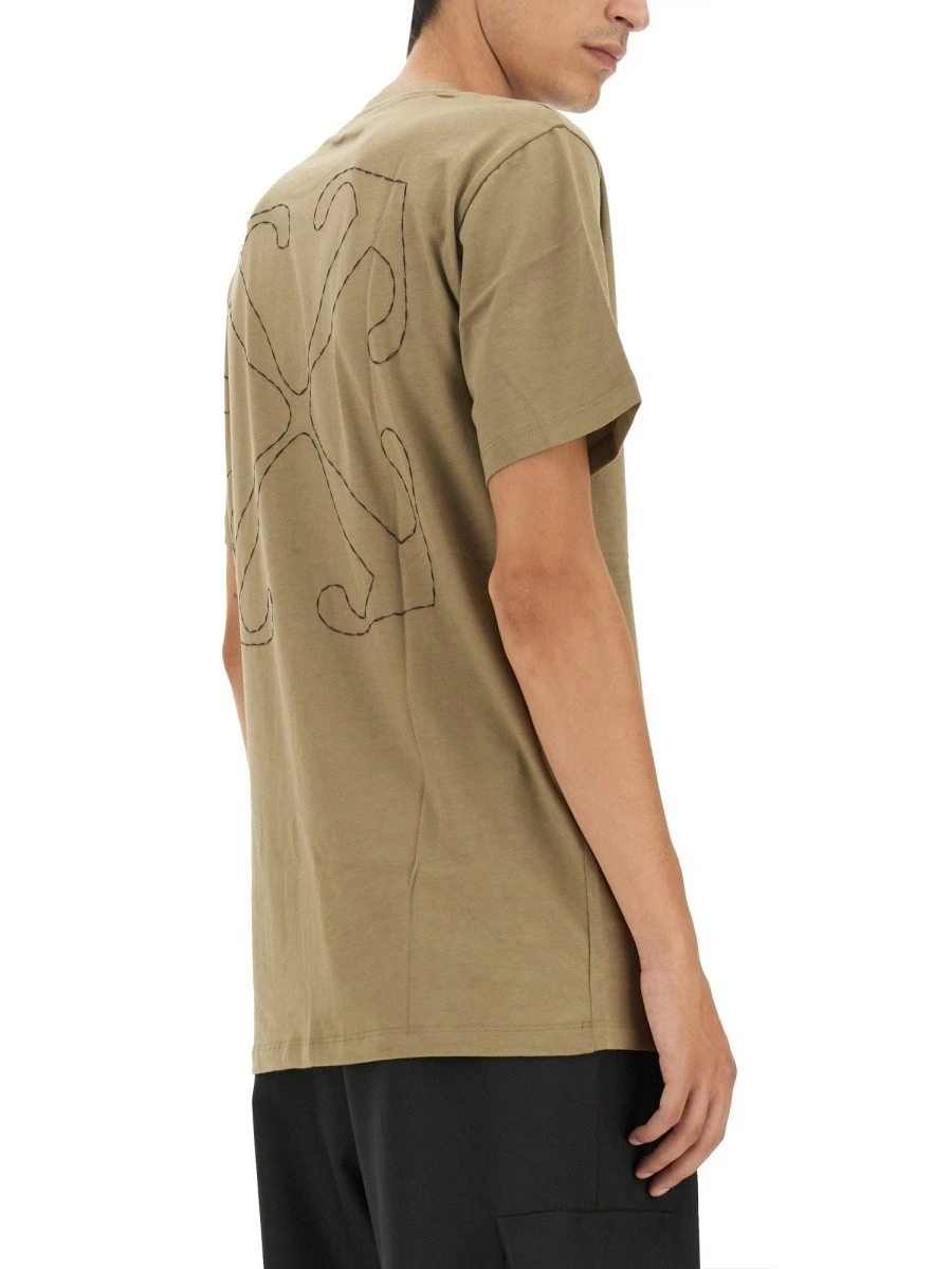 T-SHIRT WITH ARROW EMBROIDERY.webp
