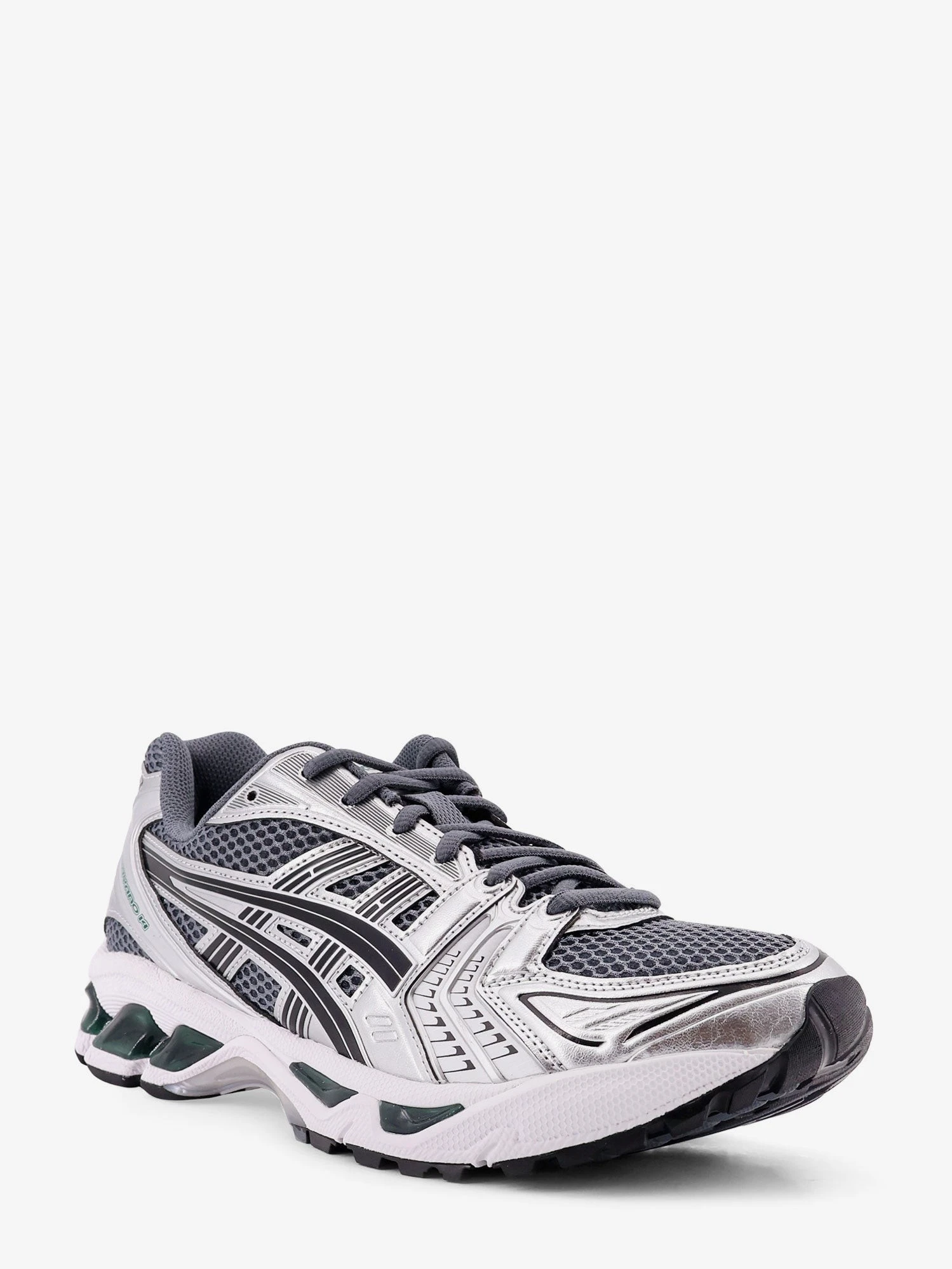 Gel Kayano 14 mesh sneakers with contrasting inserts.webp