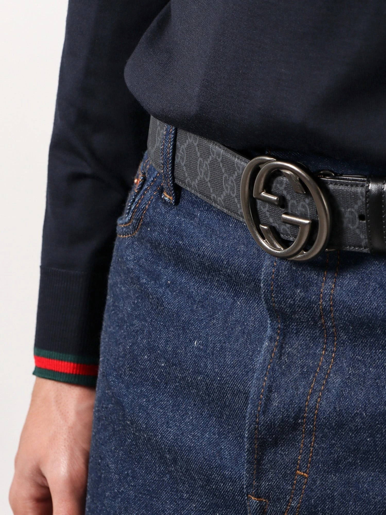GG Supreme fabric belt.webp
