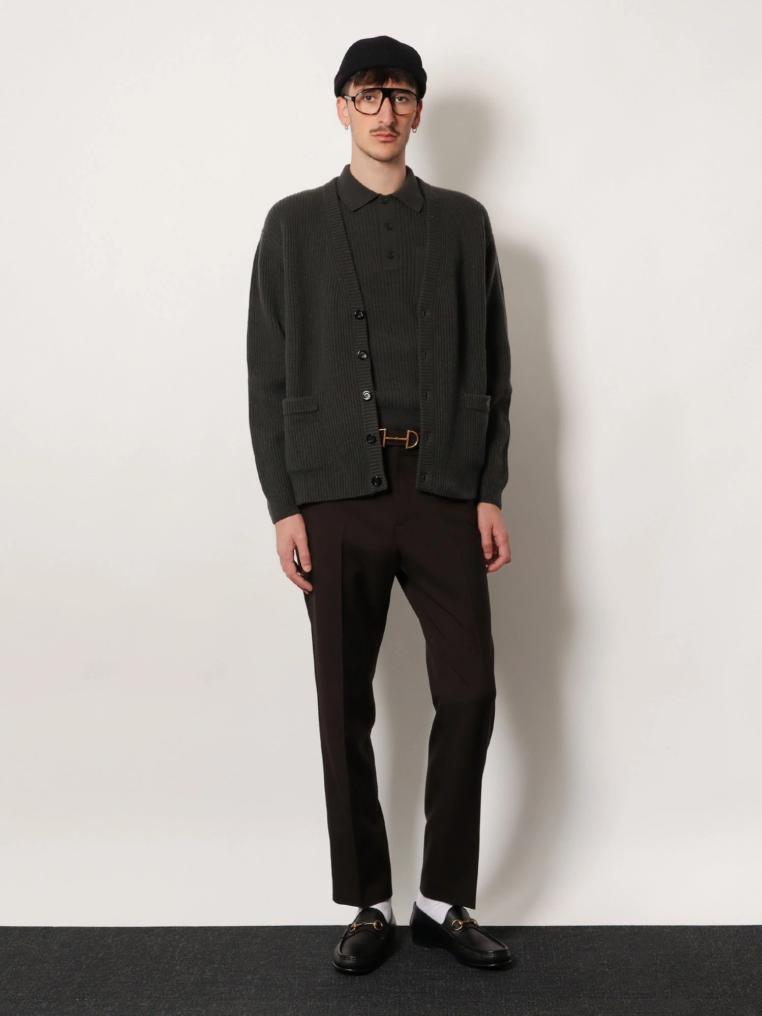 Wool and cashmere polo shirt.webp