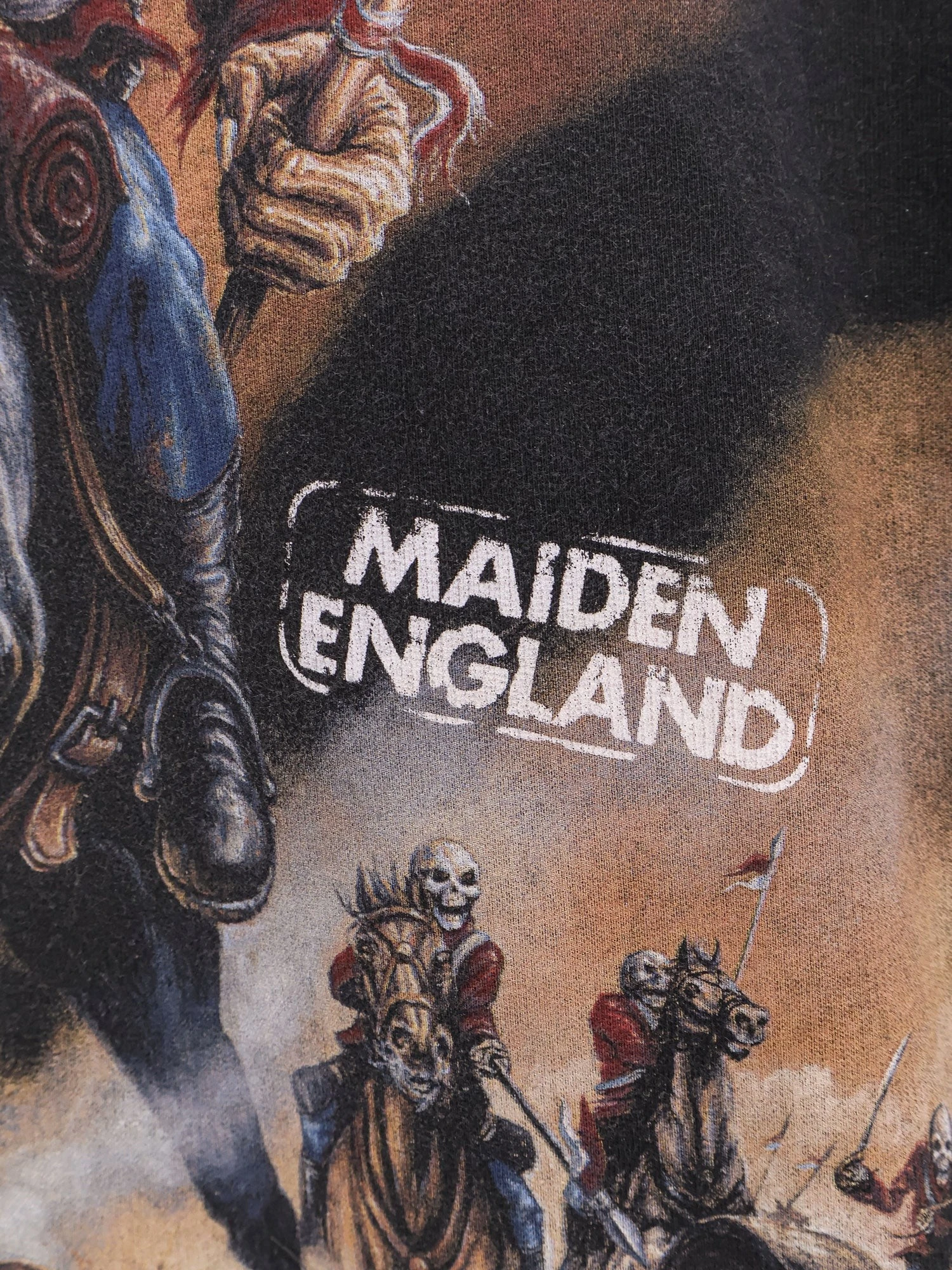Iron Maiden X Steed cotton sweatshirt.webp
