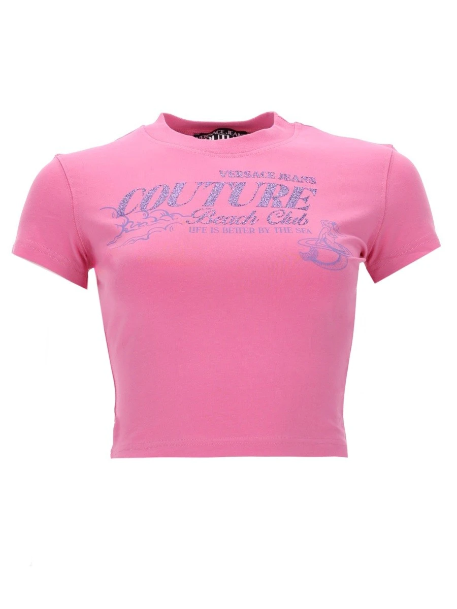 T-SHIRT CON LOGO GLITTERATO.webp