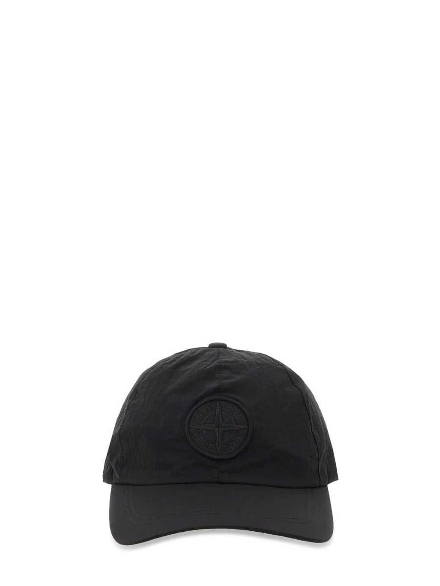 NYLON BASEBALL HAT WITH LOGO.webp