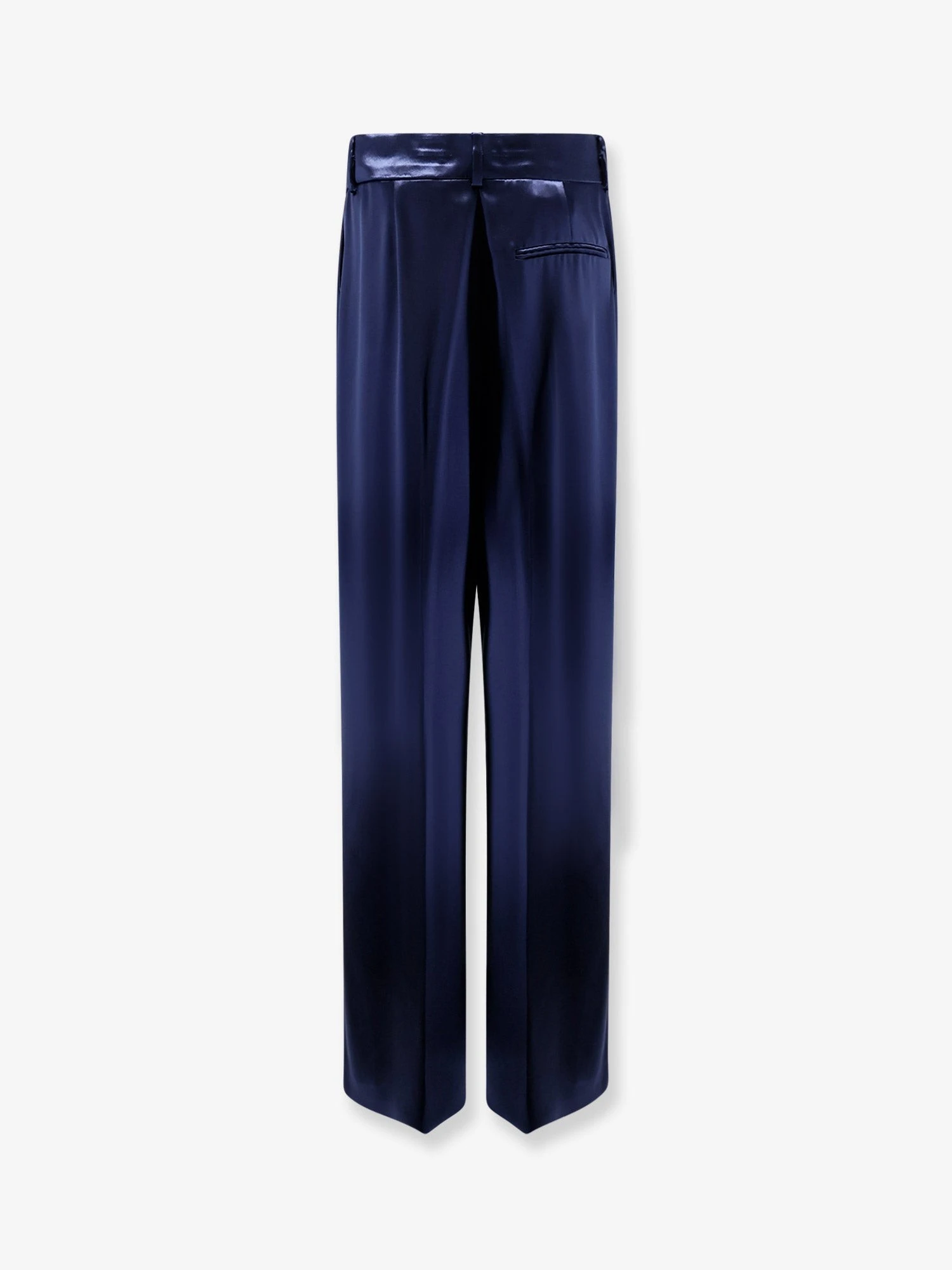 Satin trousers with pinces.webp