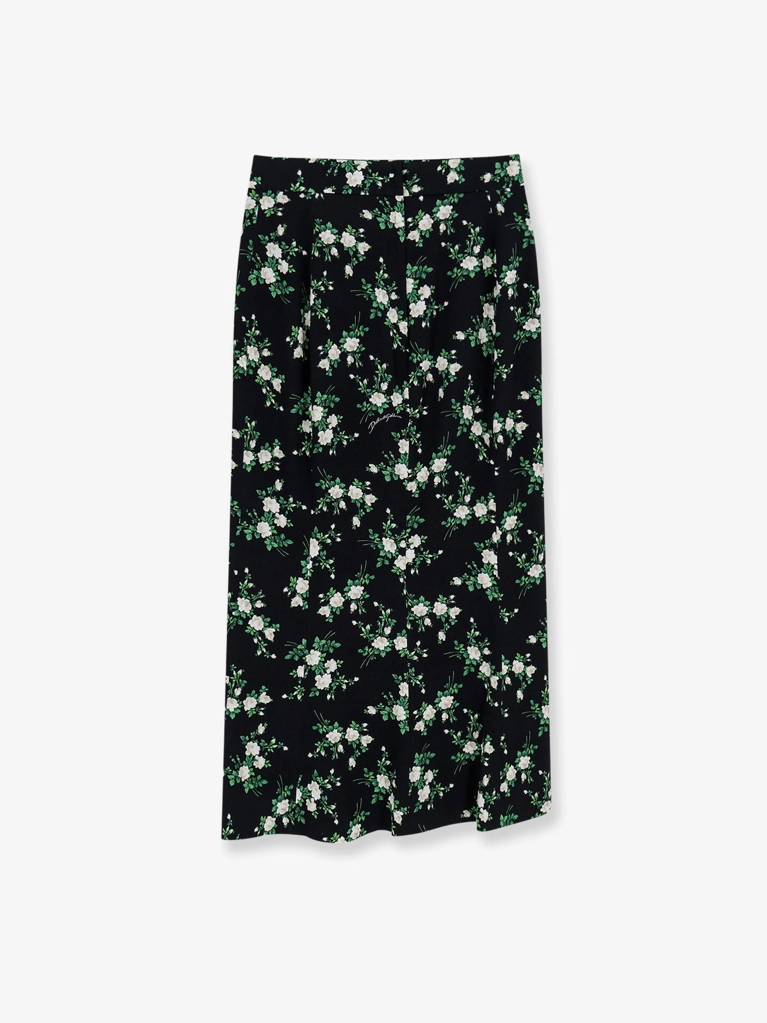 Silk skirt with floral print.webp