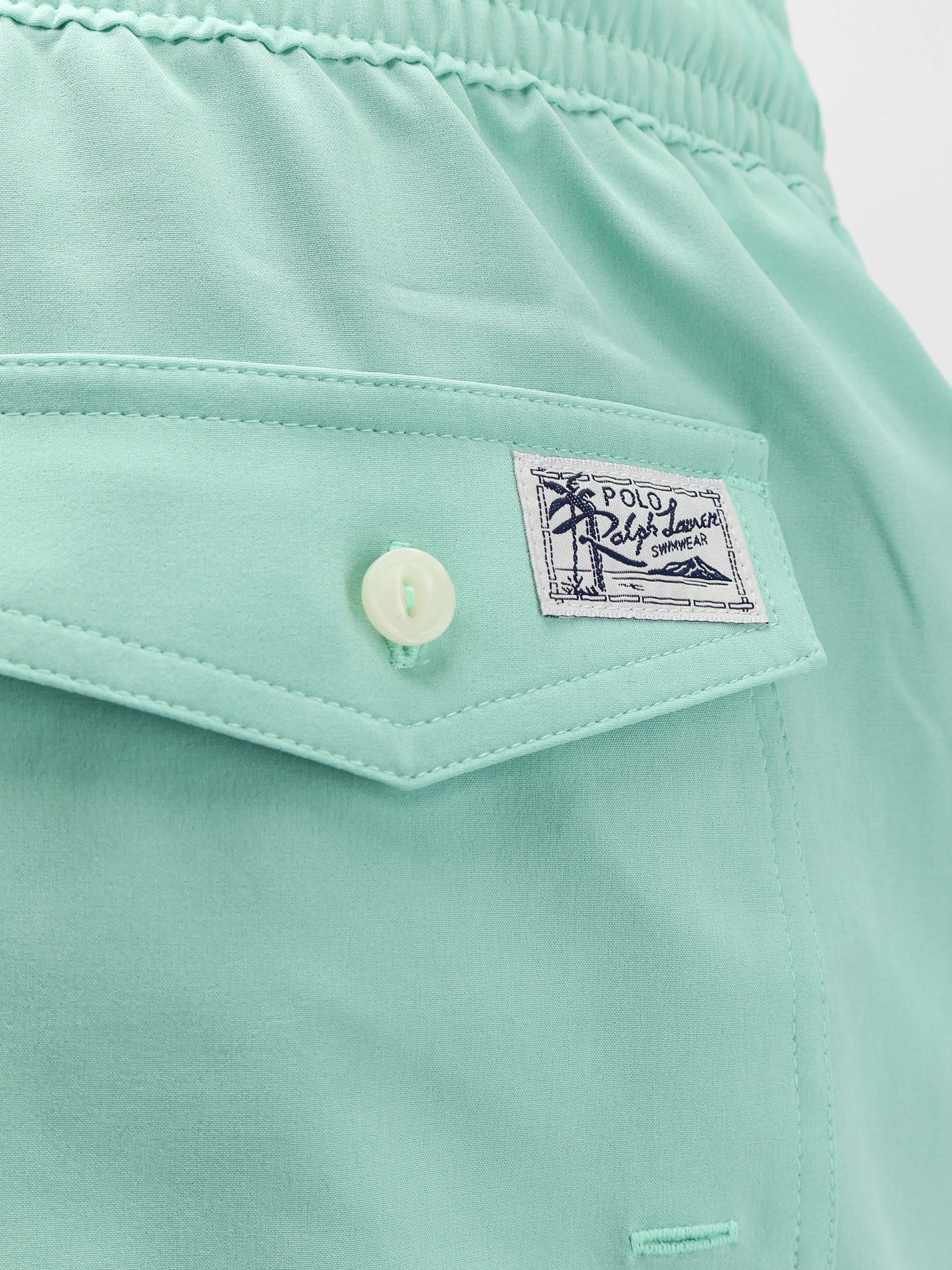 Swim Trunks with Logo embroidery.webp