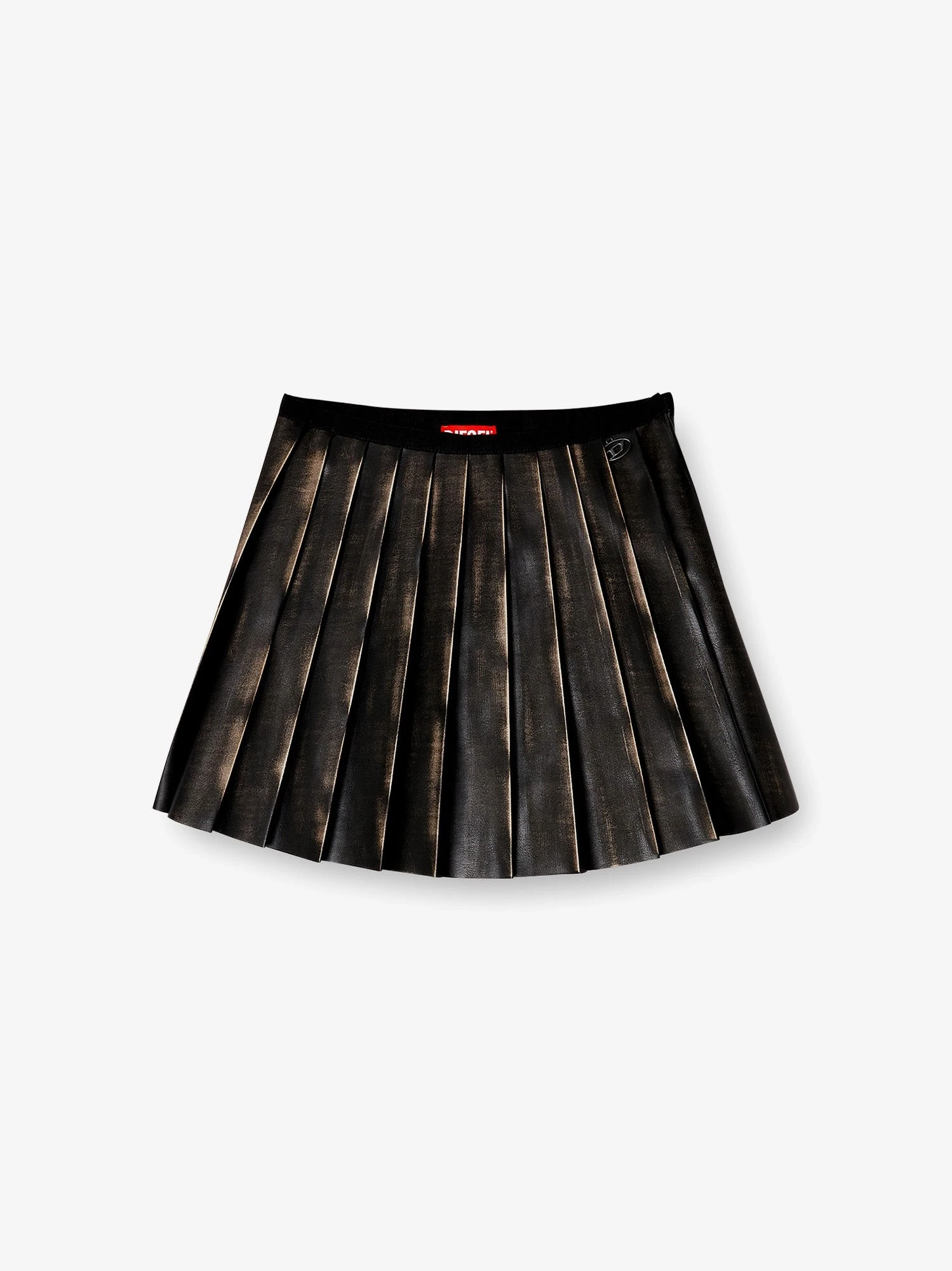 O-Saka-Mini faux leather skirt.webp