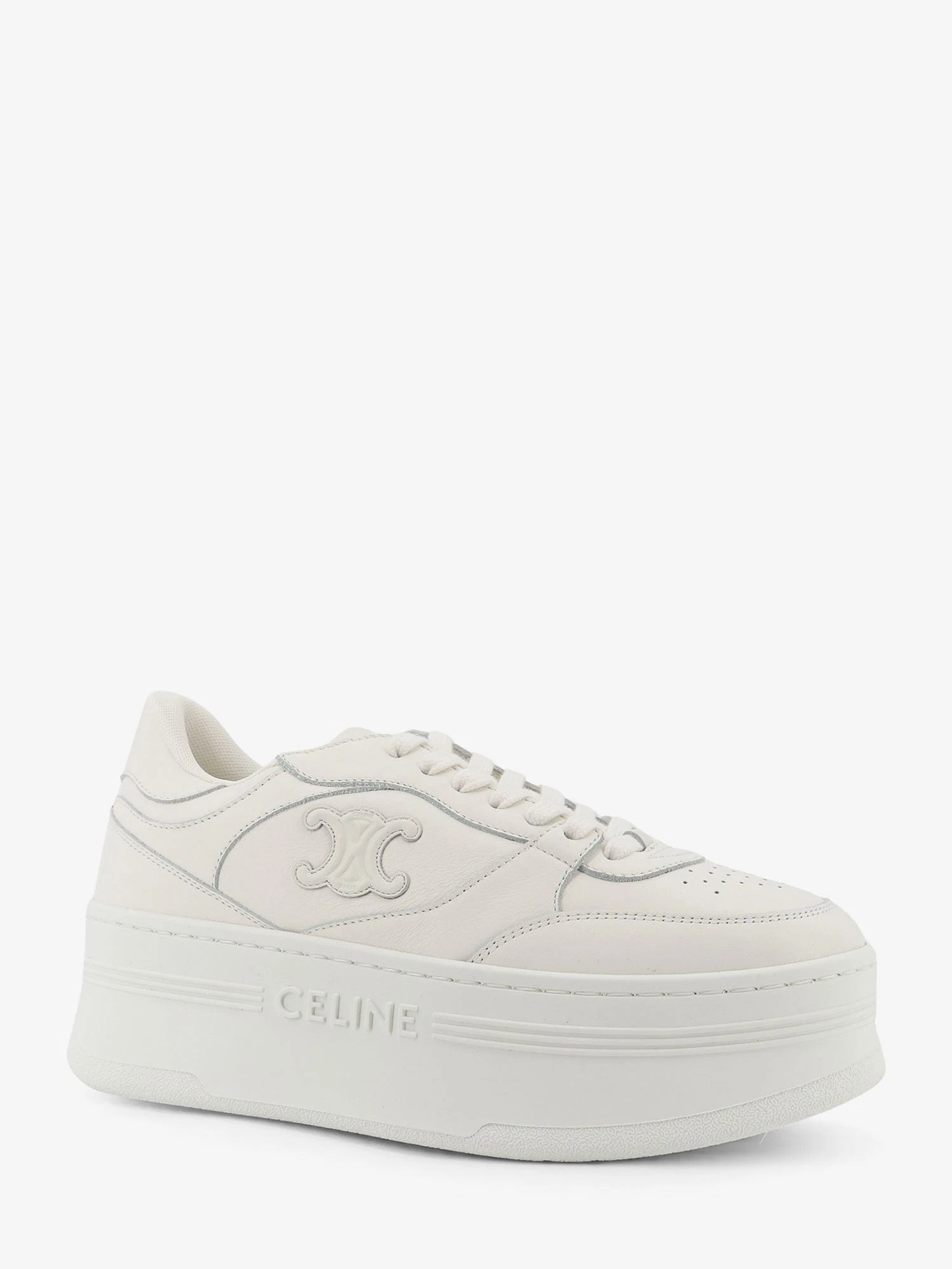 Block sneakers with side Triomphe logo.webp