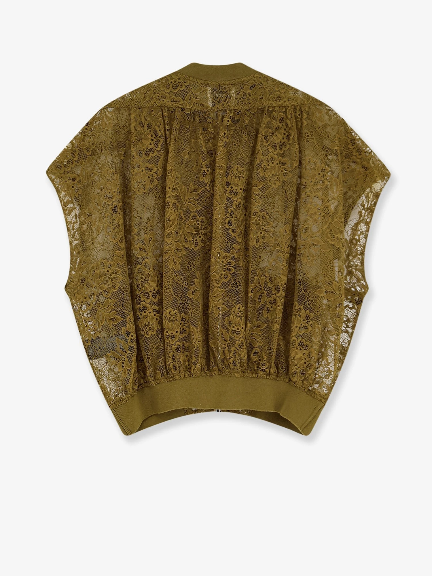 Sleeveless lace jacket.webp