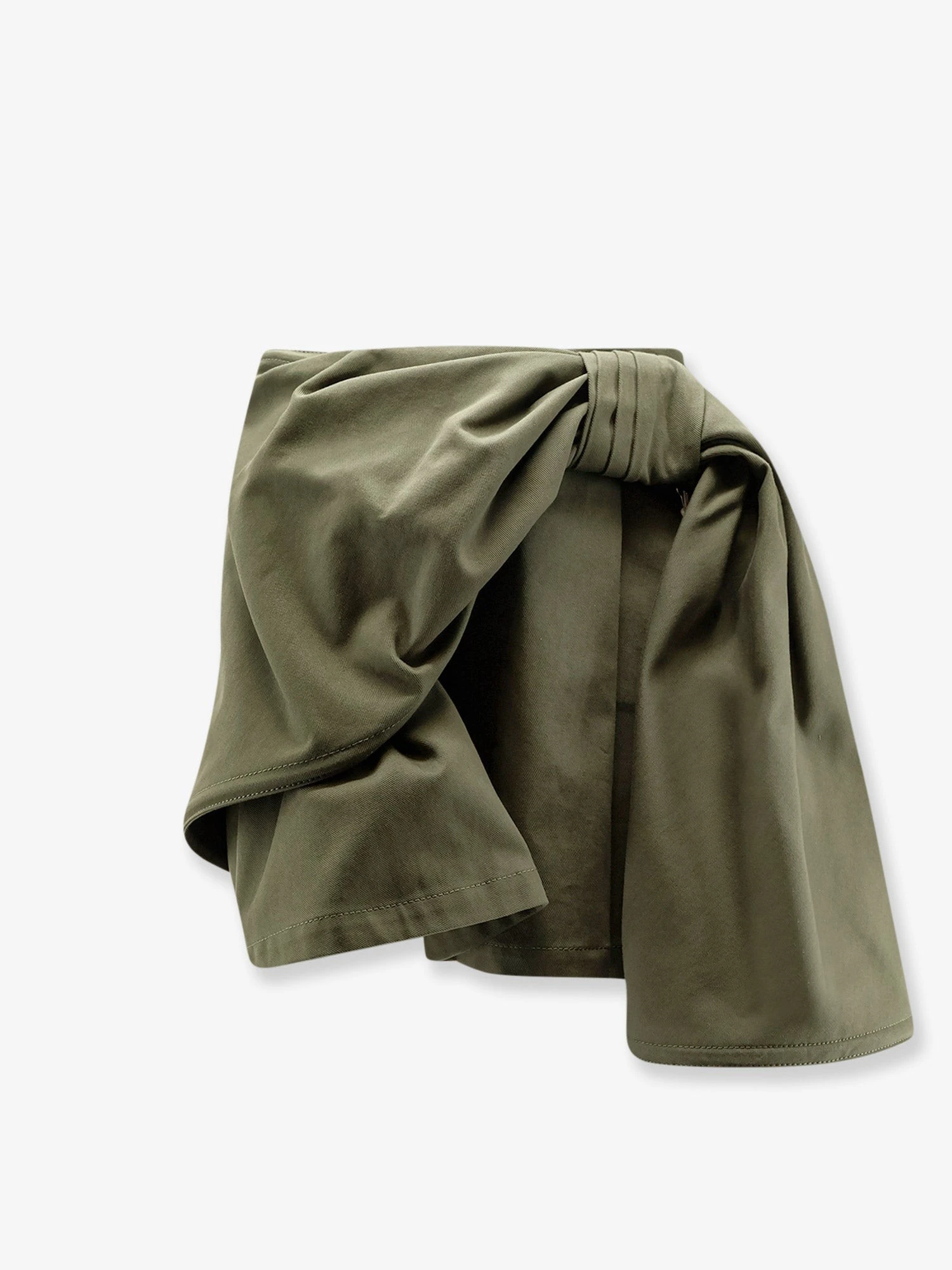 Canvas mini skirt with maxi bow.webp