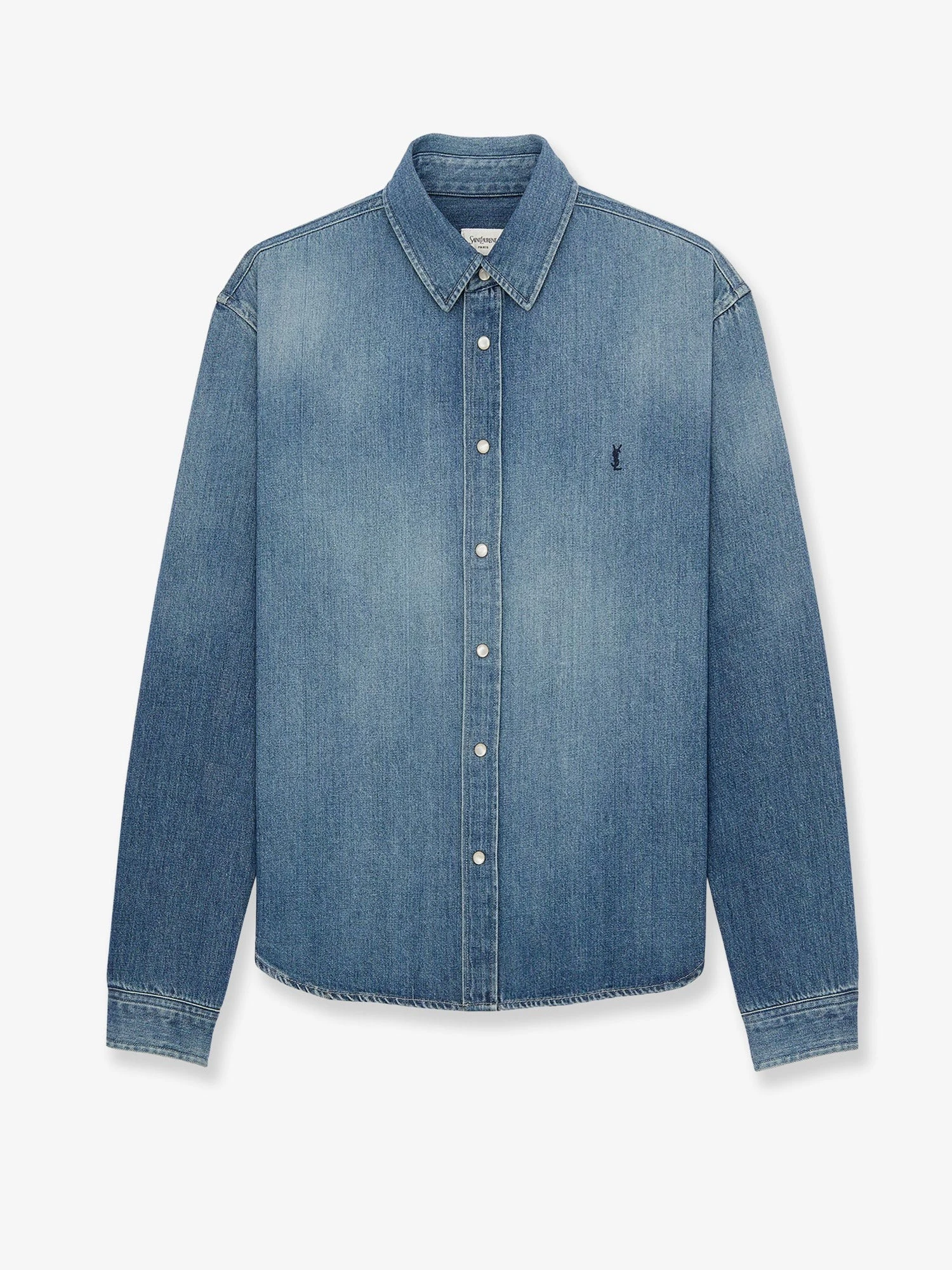 Cassandre Horizon Blue Denim Shirt.webp