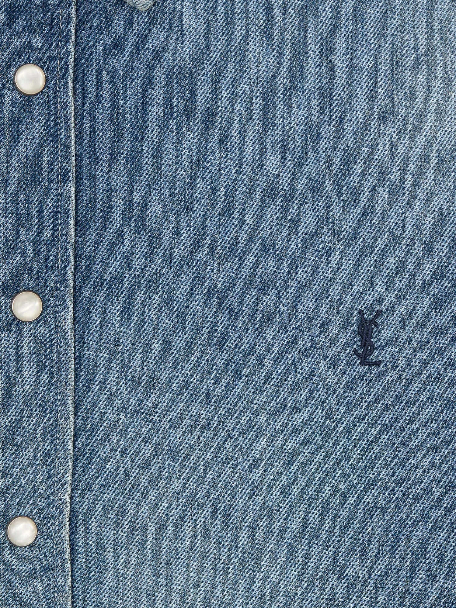 Cassandre Horizon Blue Denim Shirt.webp