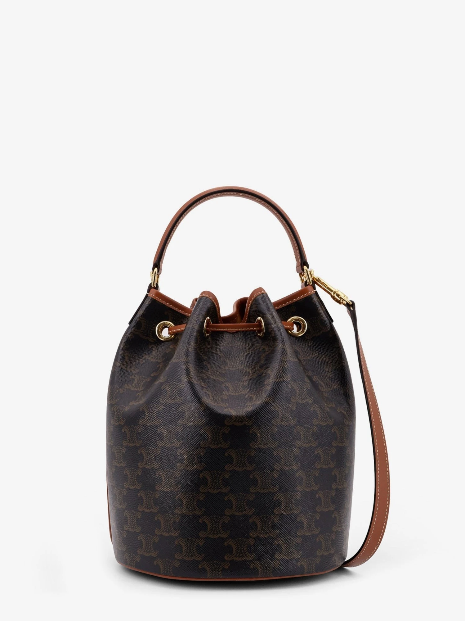 Clara coated canvas bucket bag.webp