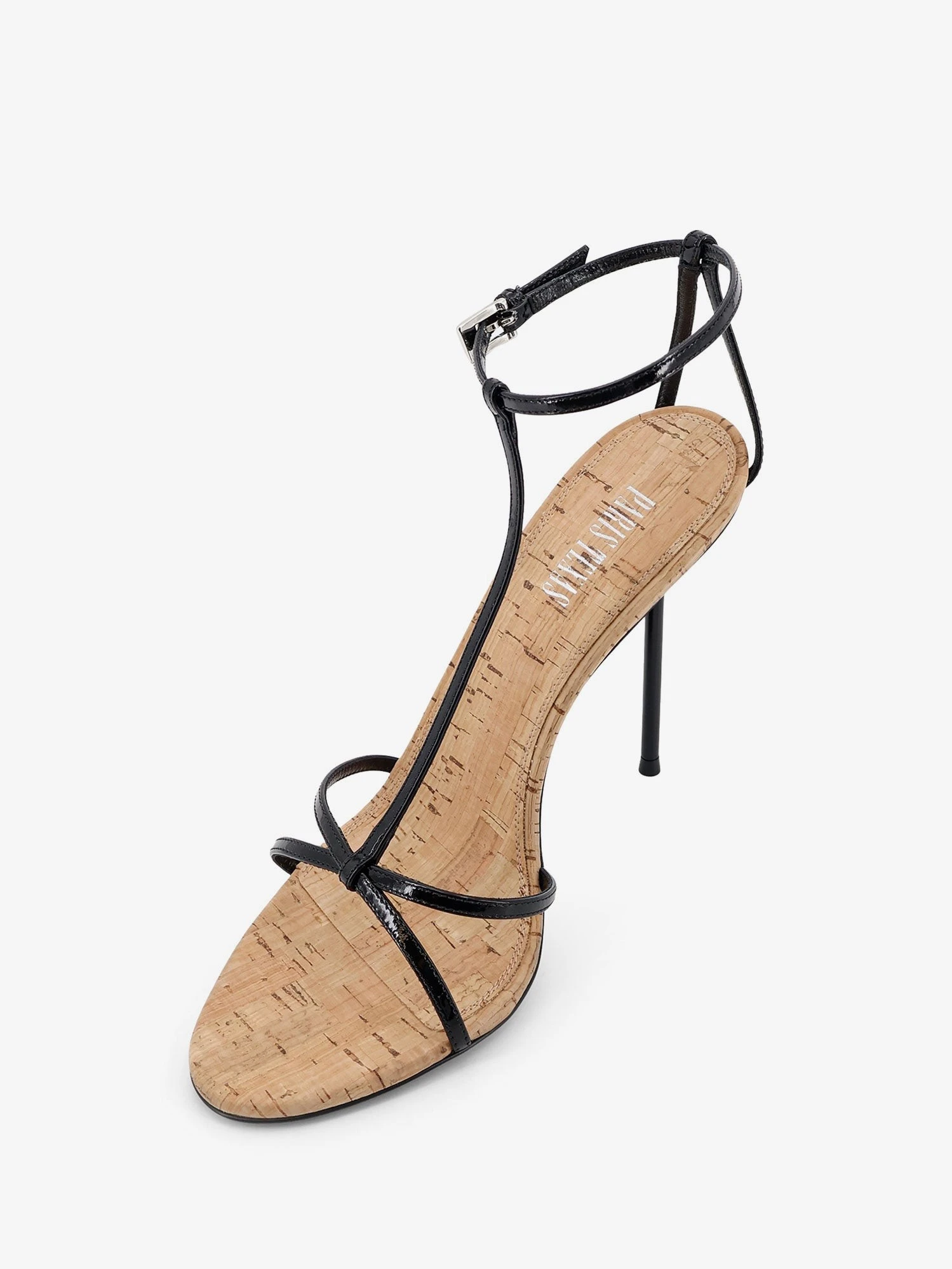 Lidia leather and cork sandals.webp