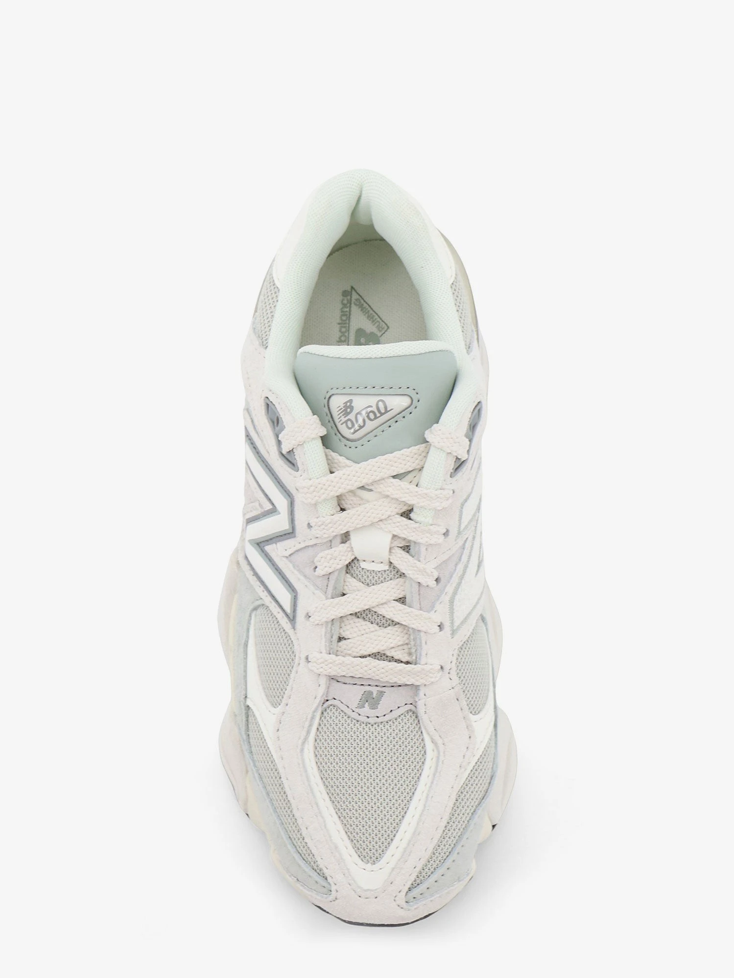 U90602 mesh and suede sneakers with embroidered logo.webp