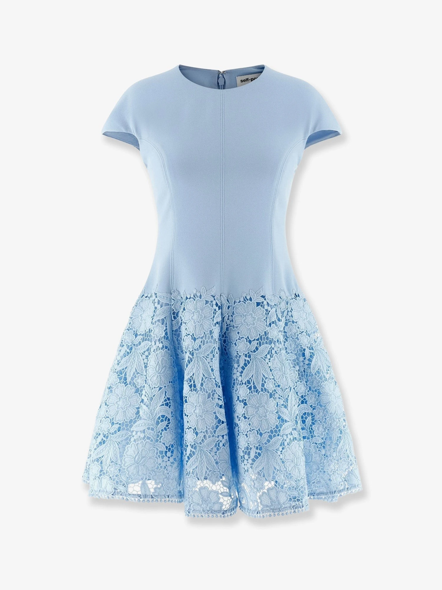 Crepe Lace mini dress.webp