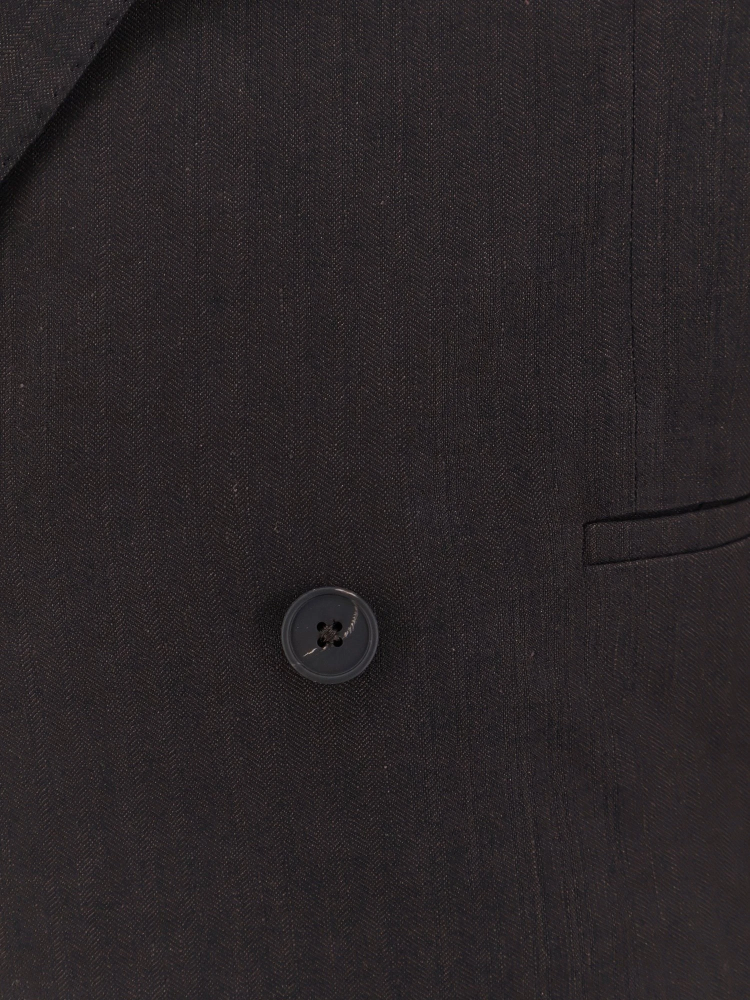 Blazer in viscose and linen blend.webp