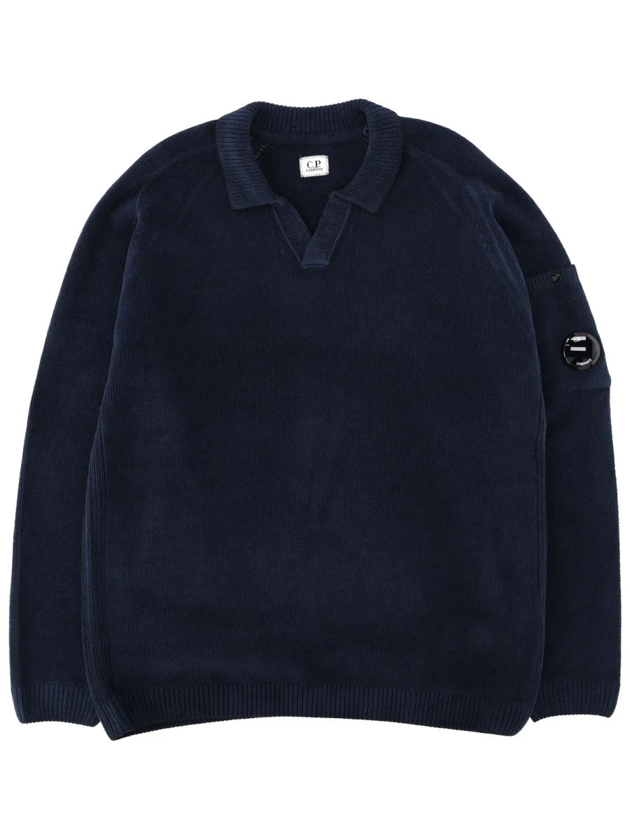 COTTON KNIT POLO SHIRT.webp