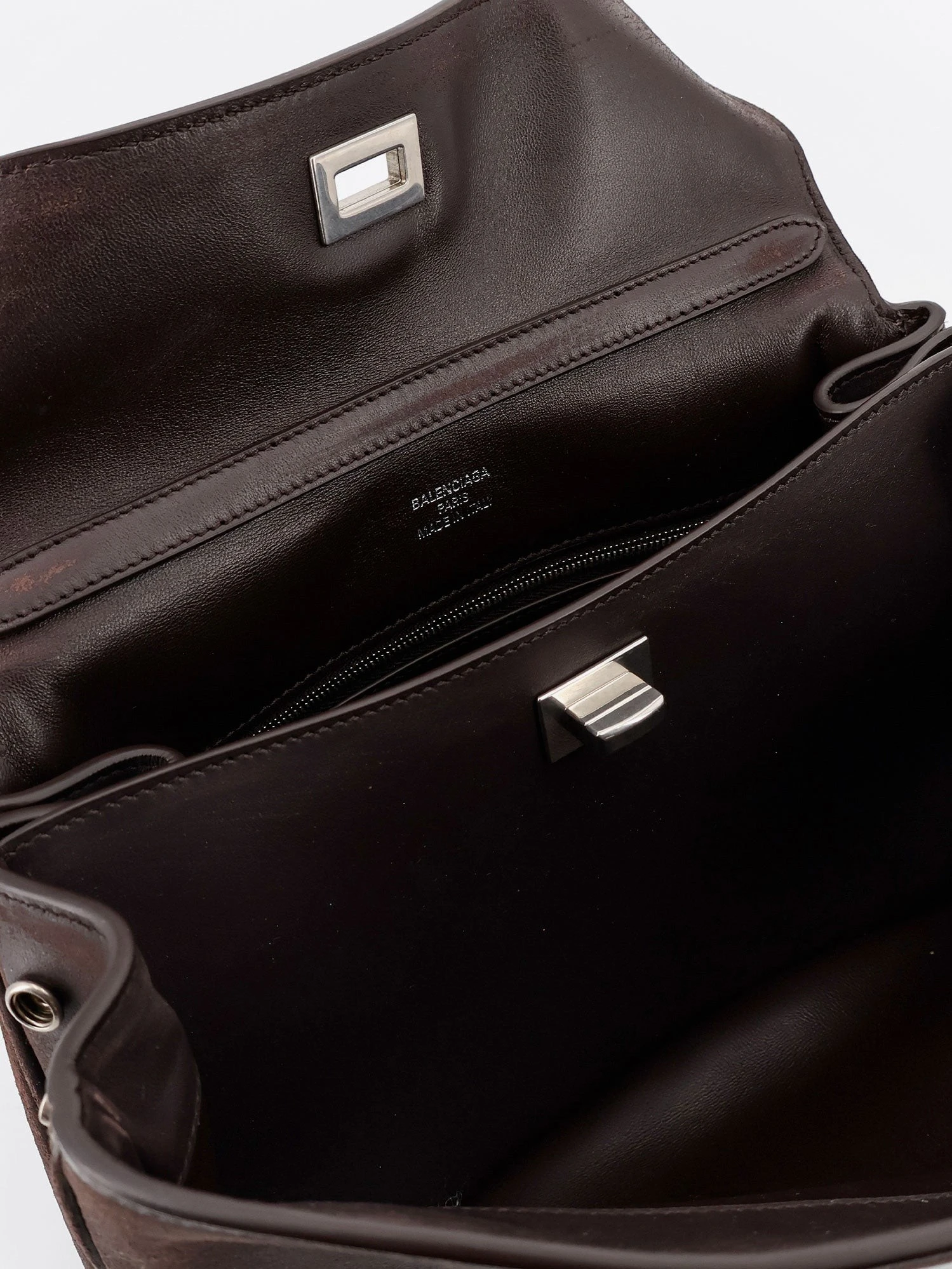 Rodeo S leather crossbody bag with vintage motif.webp