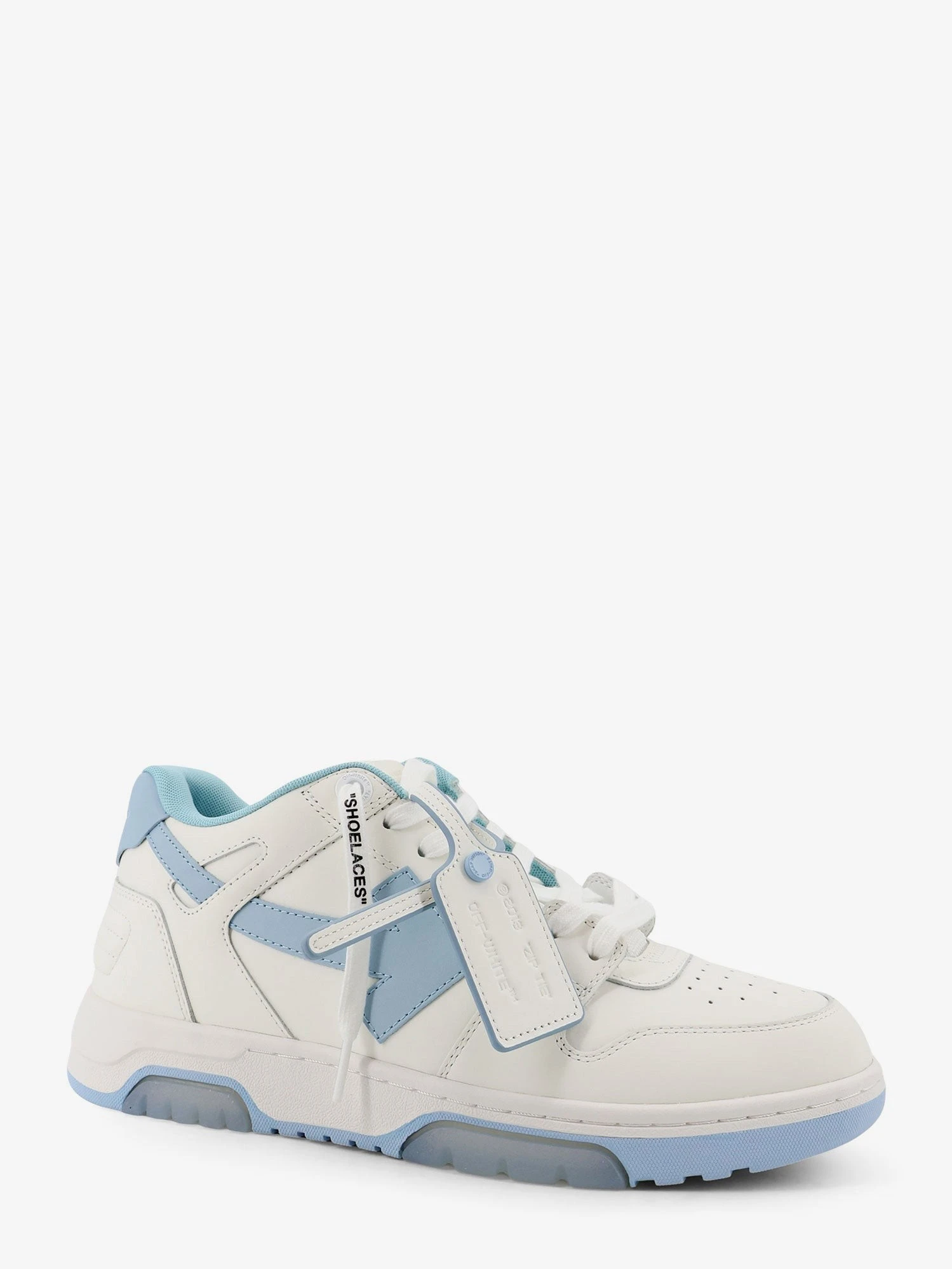 Out of Office leather sneakers with iconic logo on the side.webp