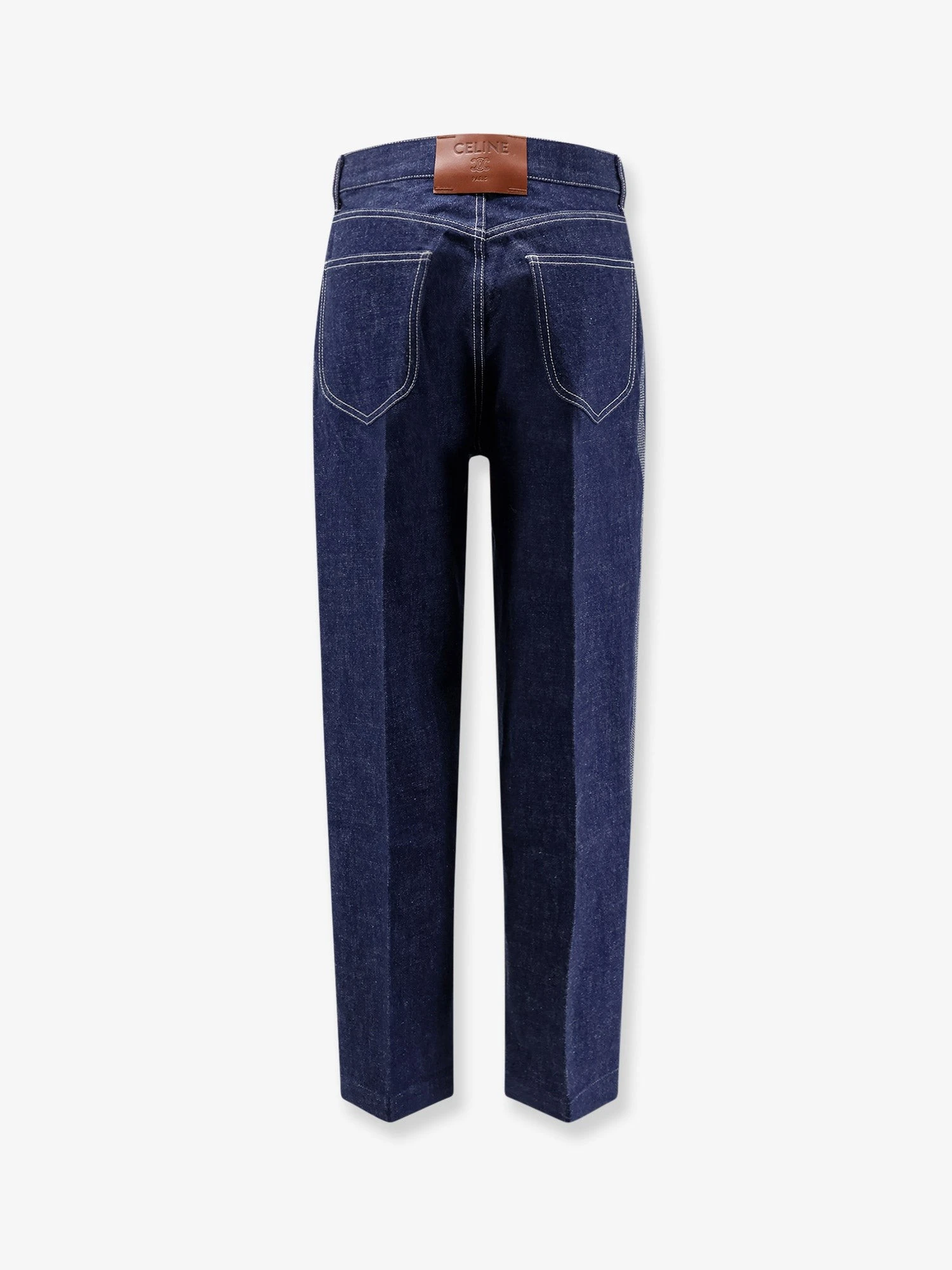 Jeans with stitched profiles.webp