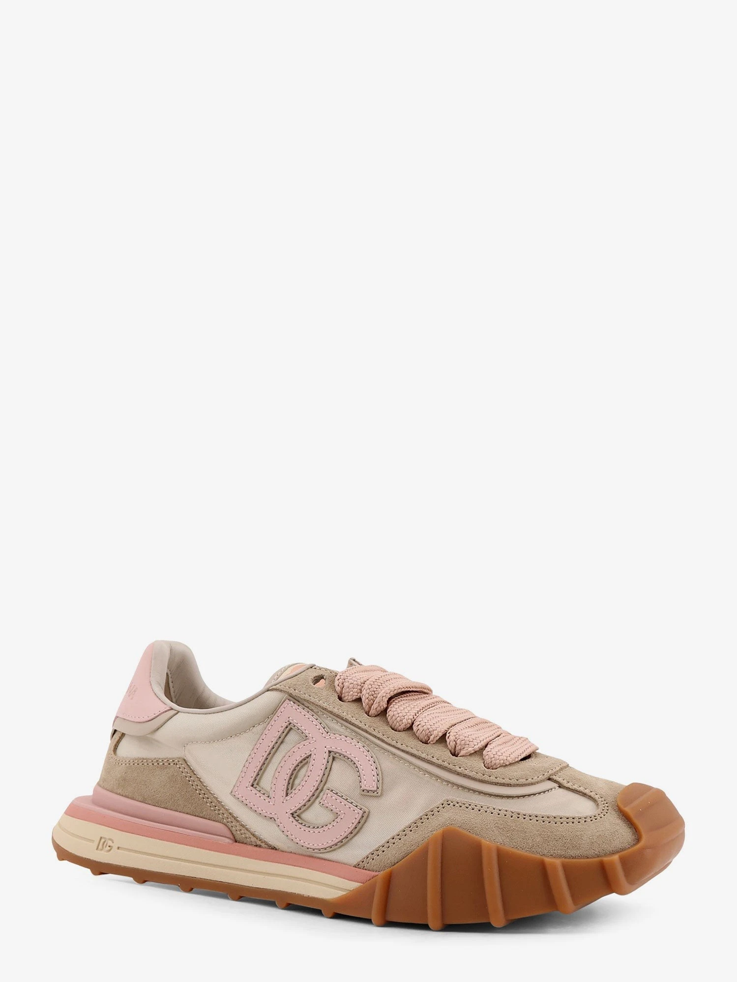Nylon sneakers with logo patch on the side.webp