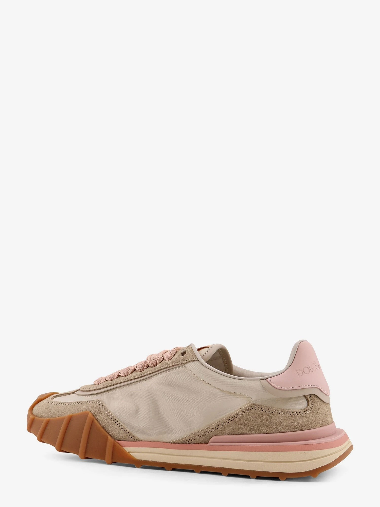 Nylon sneakers with logo patch on the side.webp