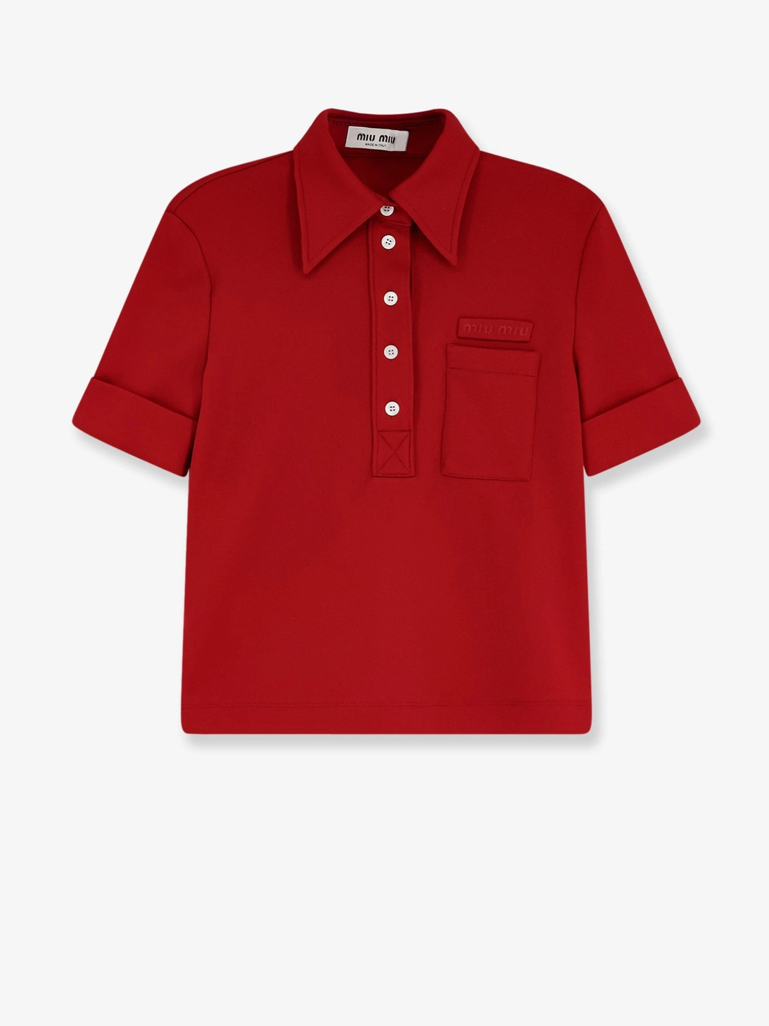 Polo Shirt with Lettering Logo patch.webp