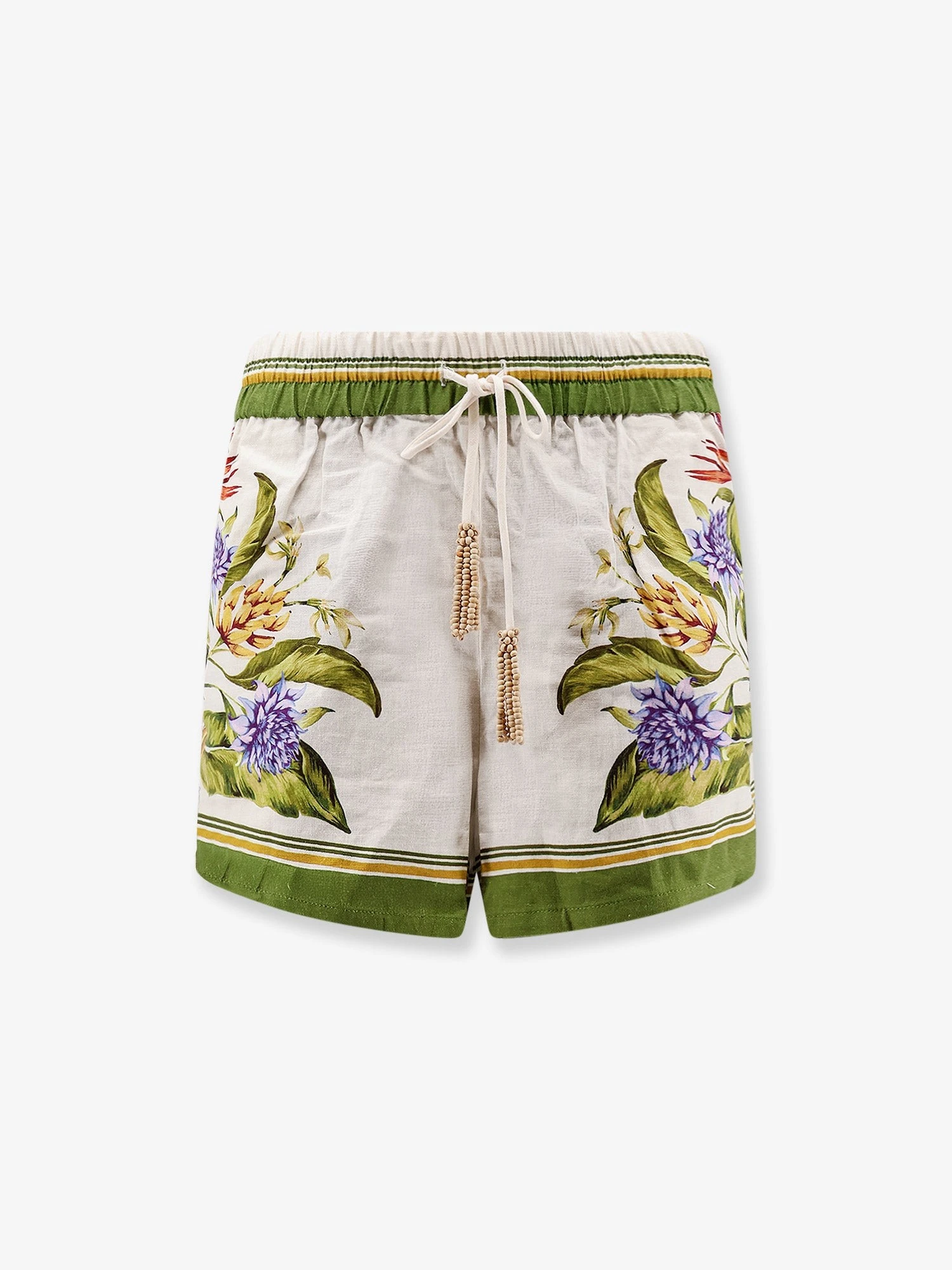 Tropical Scarf linen and viscose shorts.webp