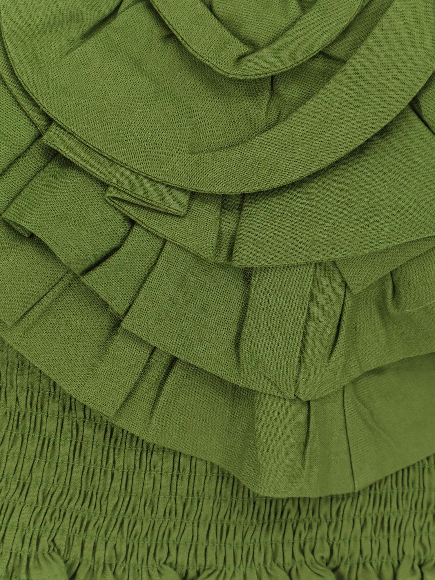 Green linen and viscose top.webp