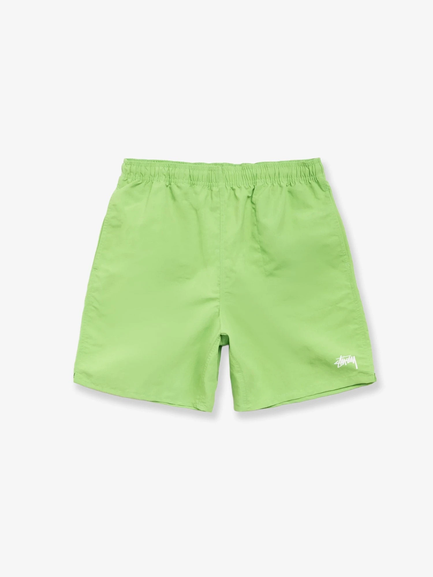 Nylon swim trunks with logo.webp