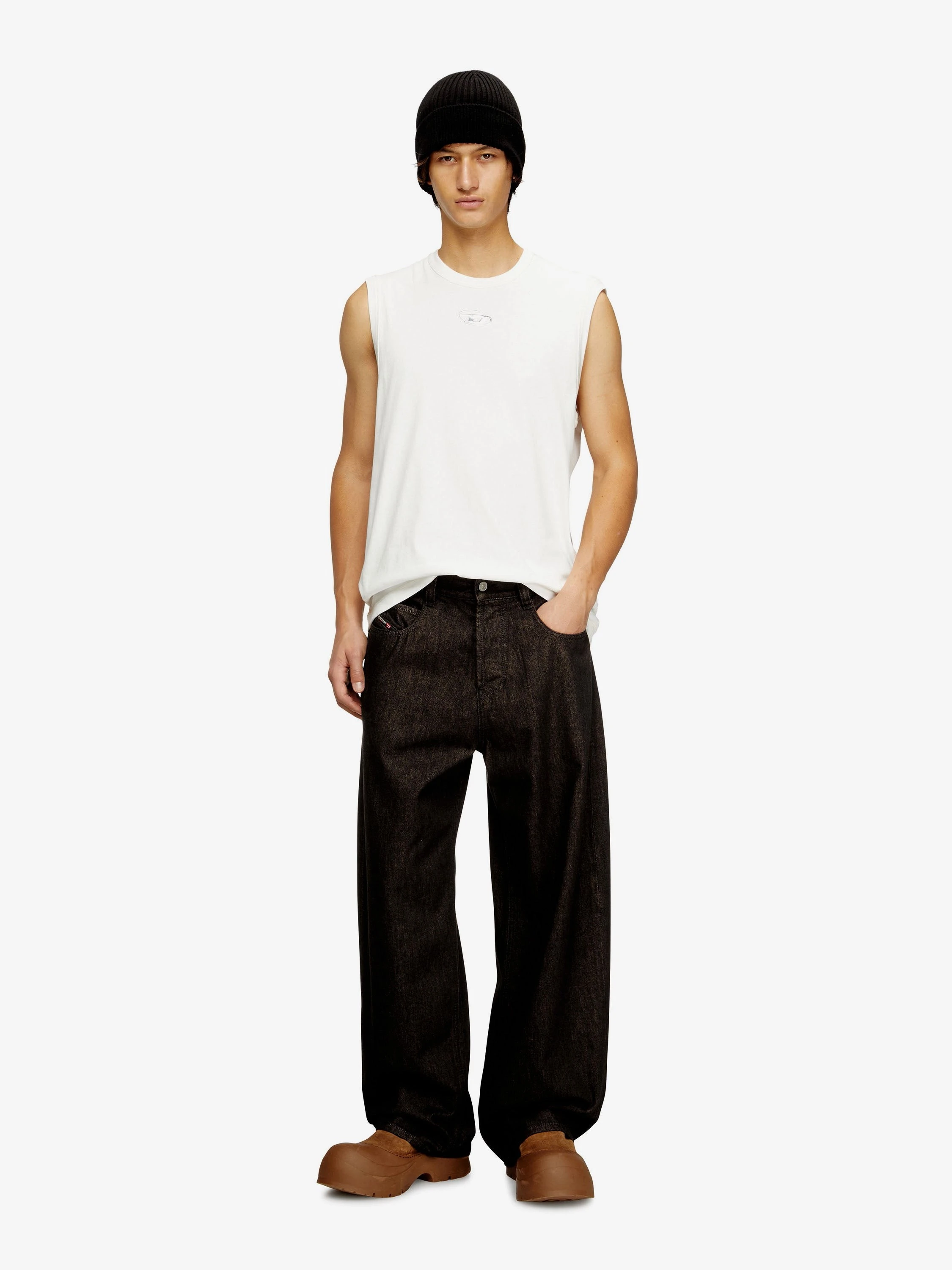 1997 D-ENIM-M black denim trousers.webp