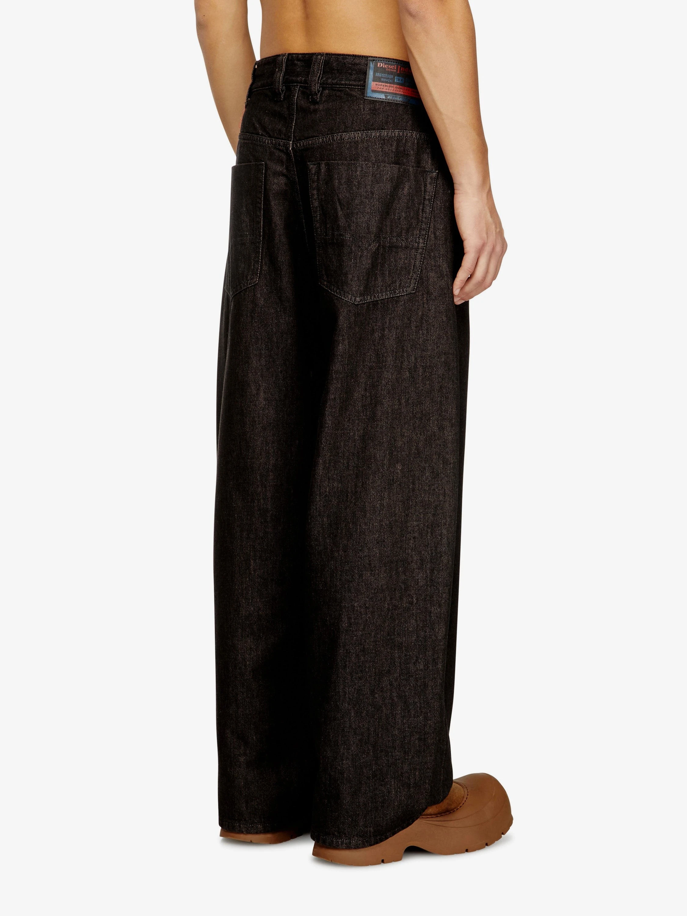 1997 D-ENIM-M black denim trousers.webp