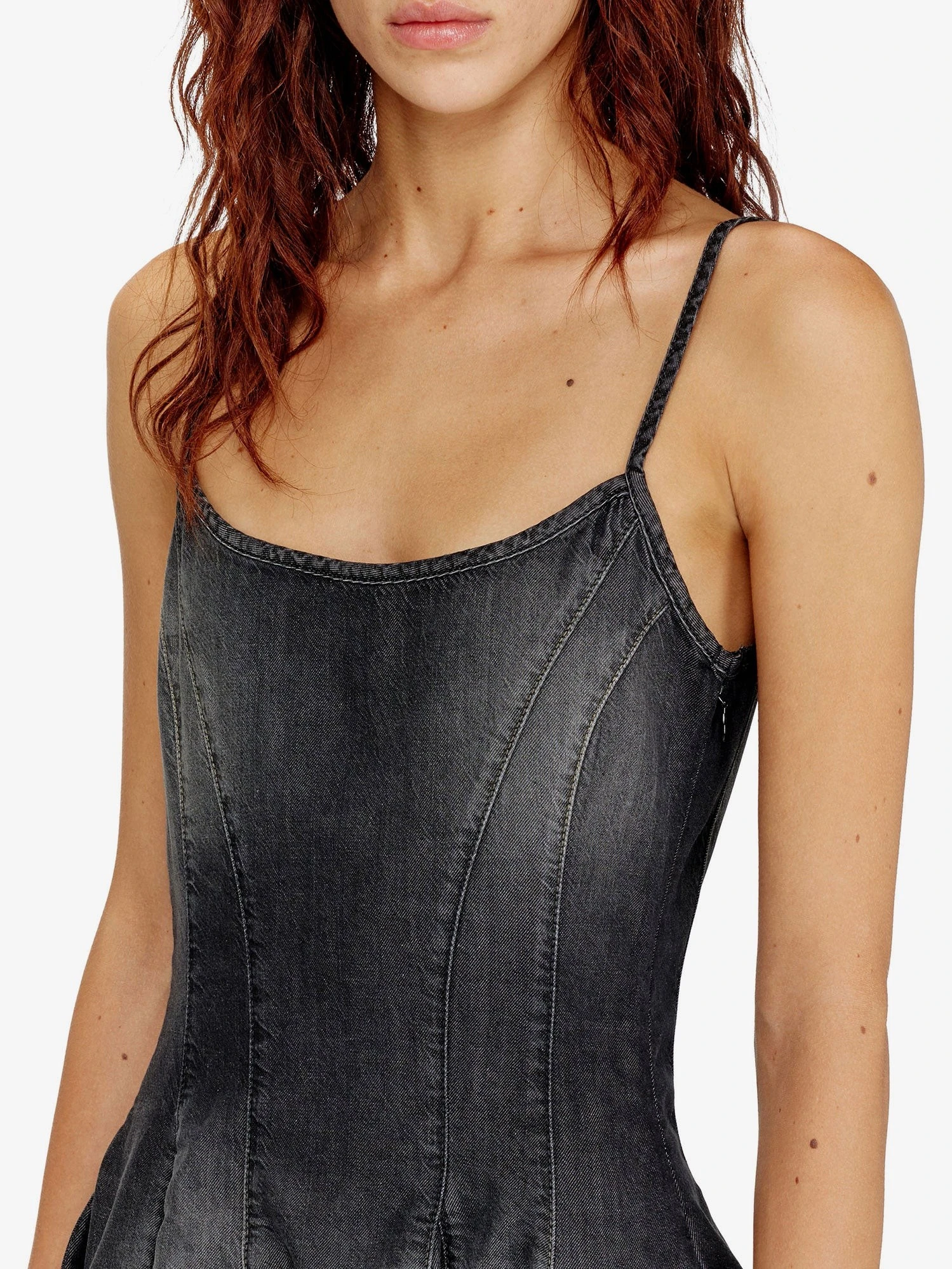 DE-SPOKY-S denim short dress.webp