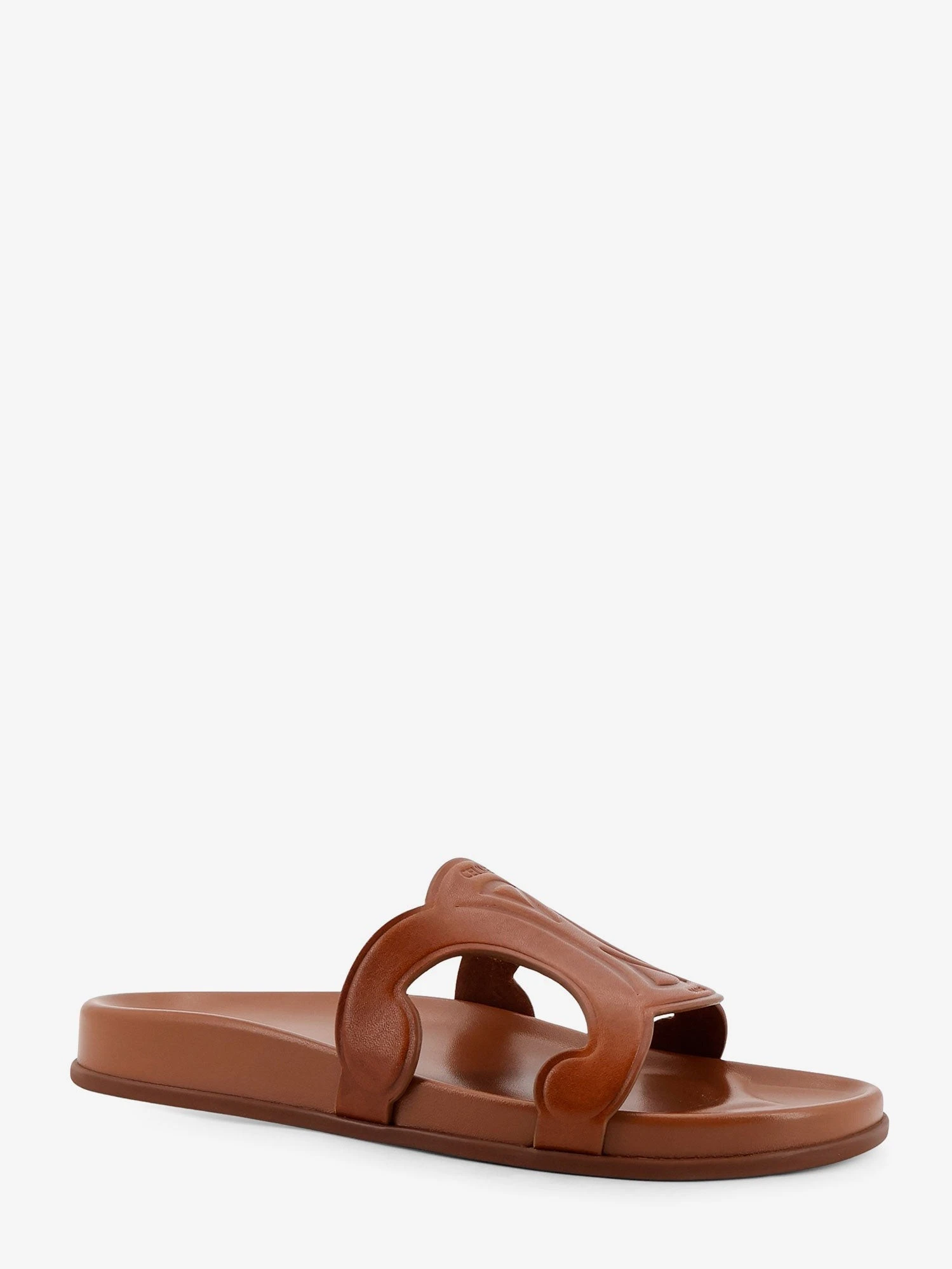 Triomphe leather sandals.webp