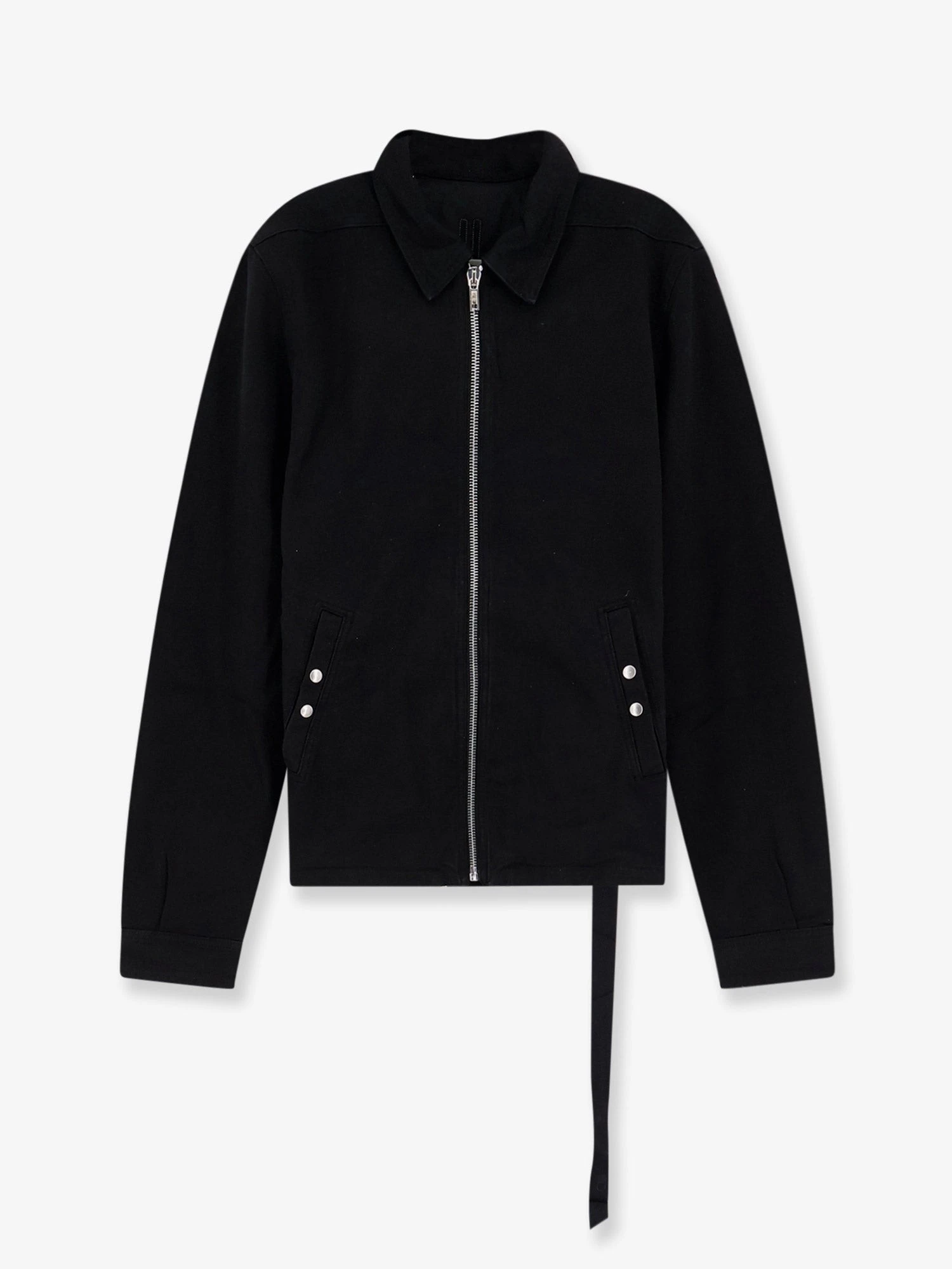 Black denim jacket.webp