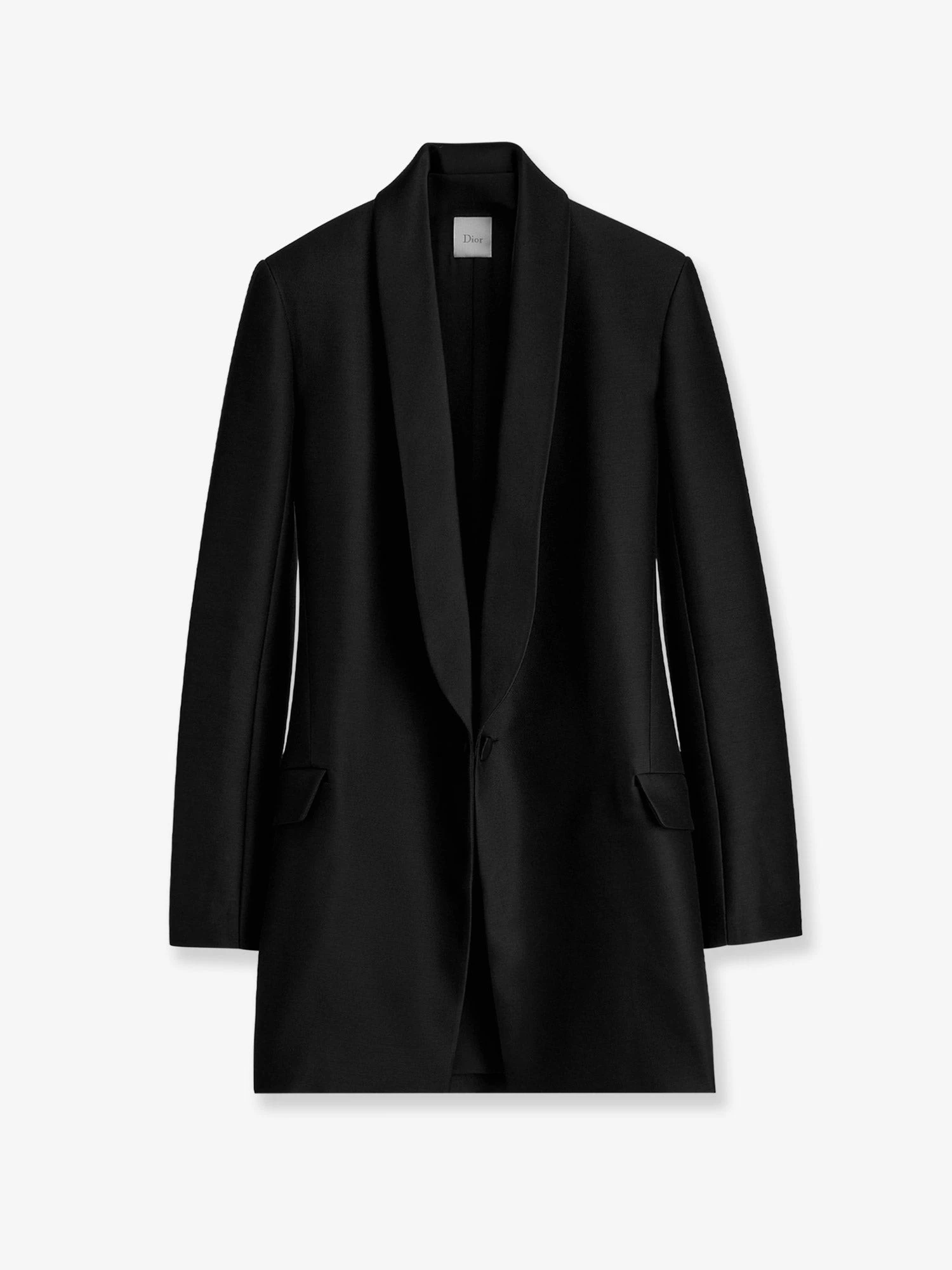 Wool and silk tuxedo blazer.webp