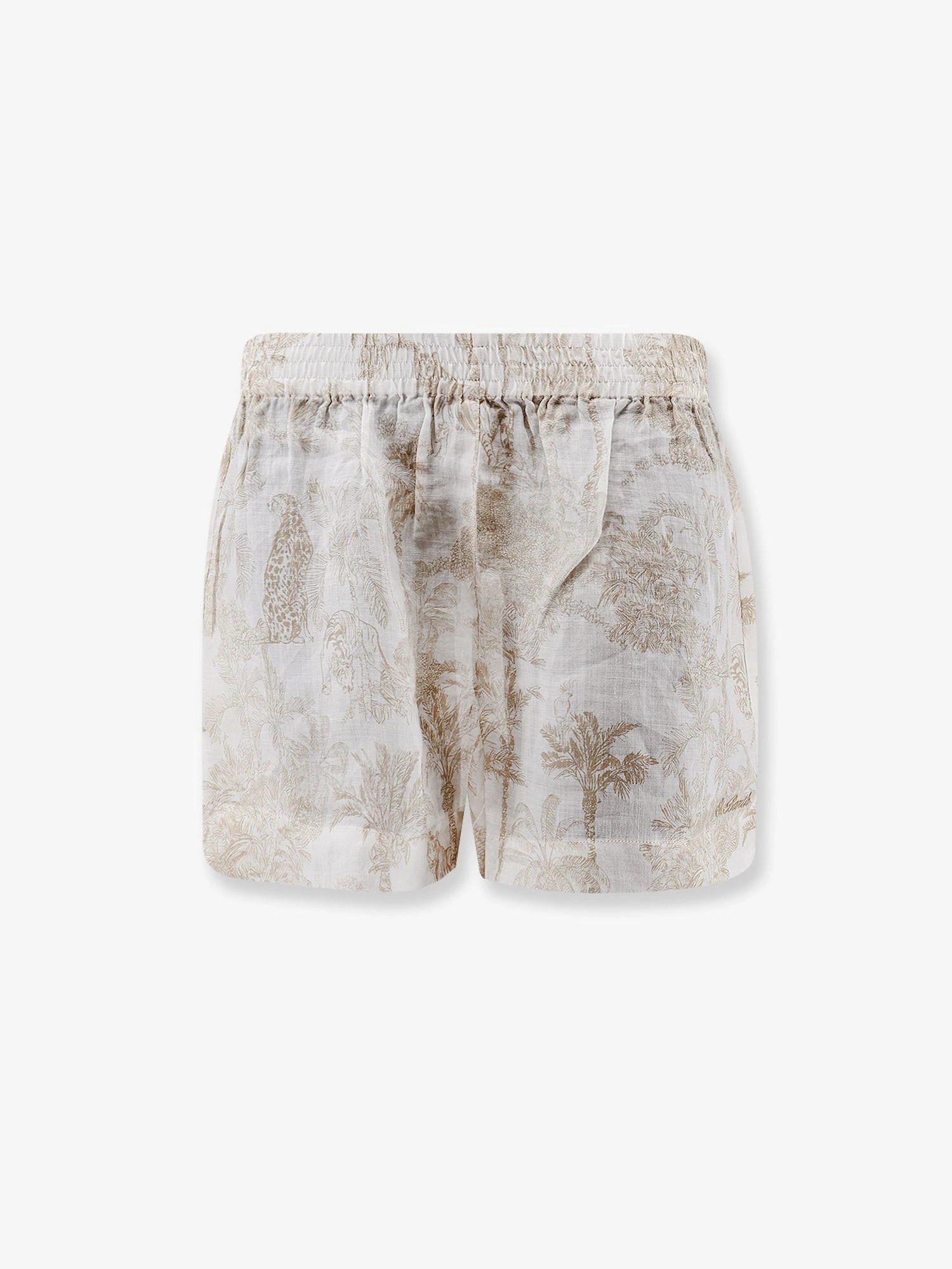Maeve ramie shorts with floral motif.webp