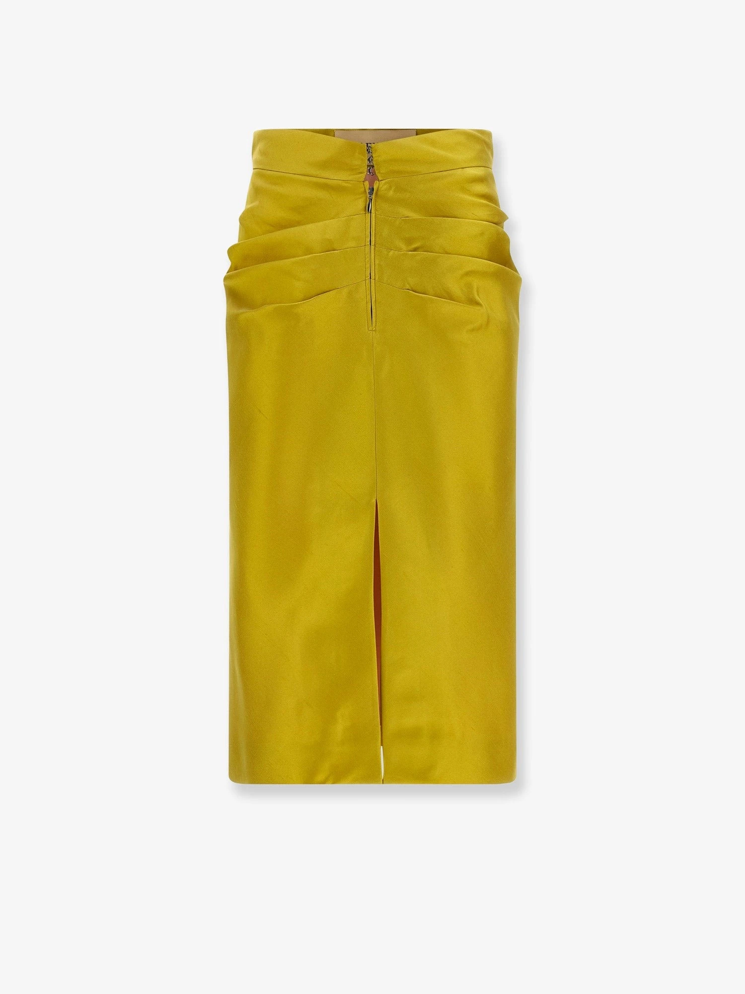 Shantung midi skirt.webp