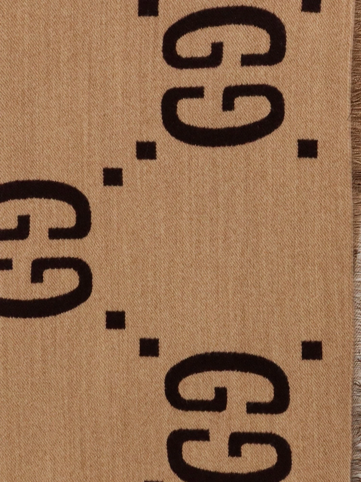 Wool and silk scarf with GG jacquard motif.webp