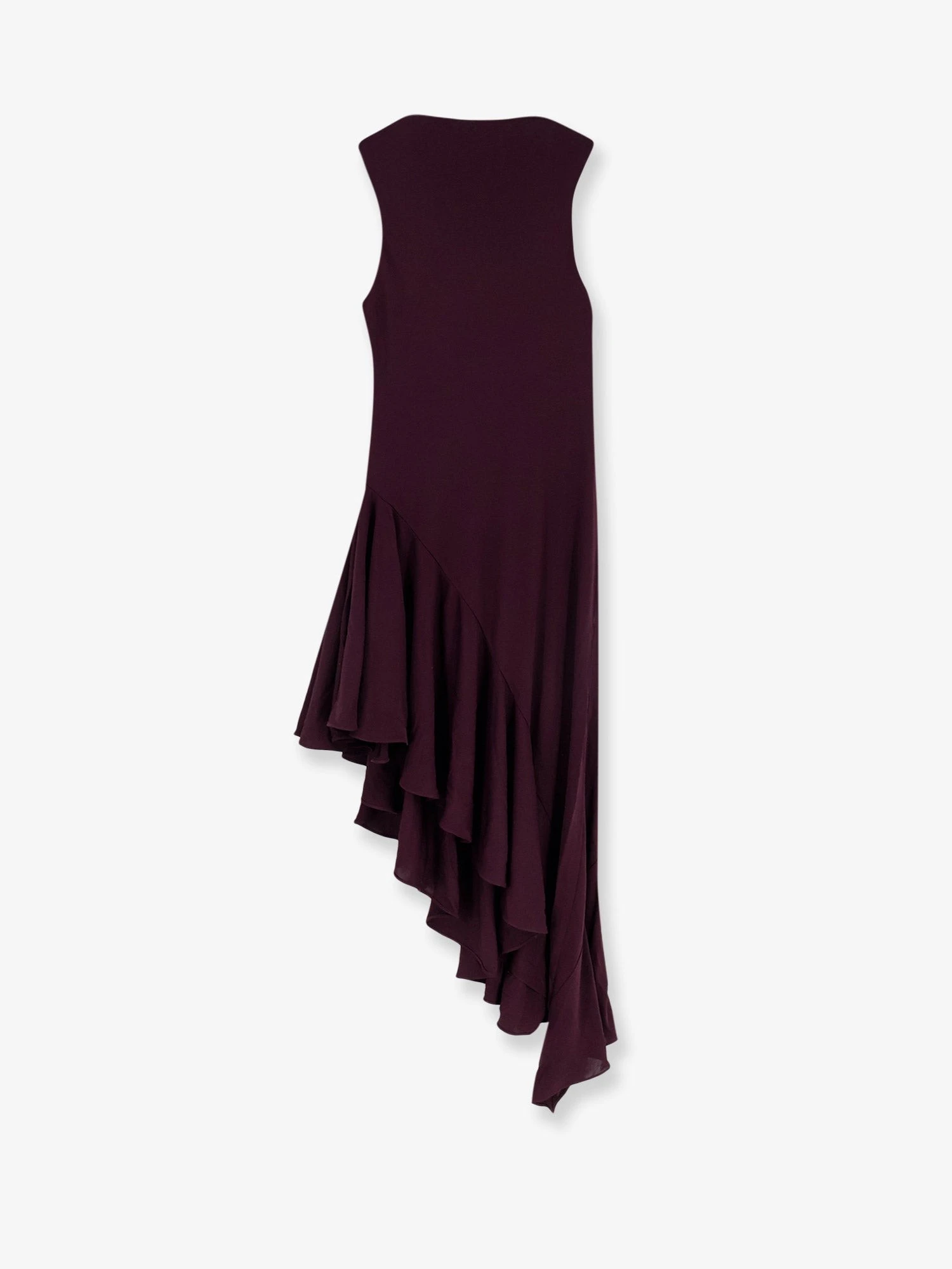 Long asymmetrical viscose dress.webp