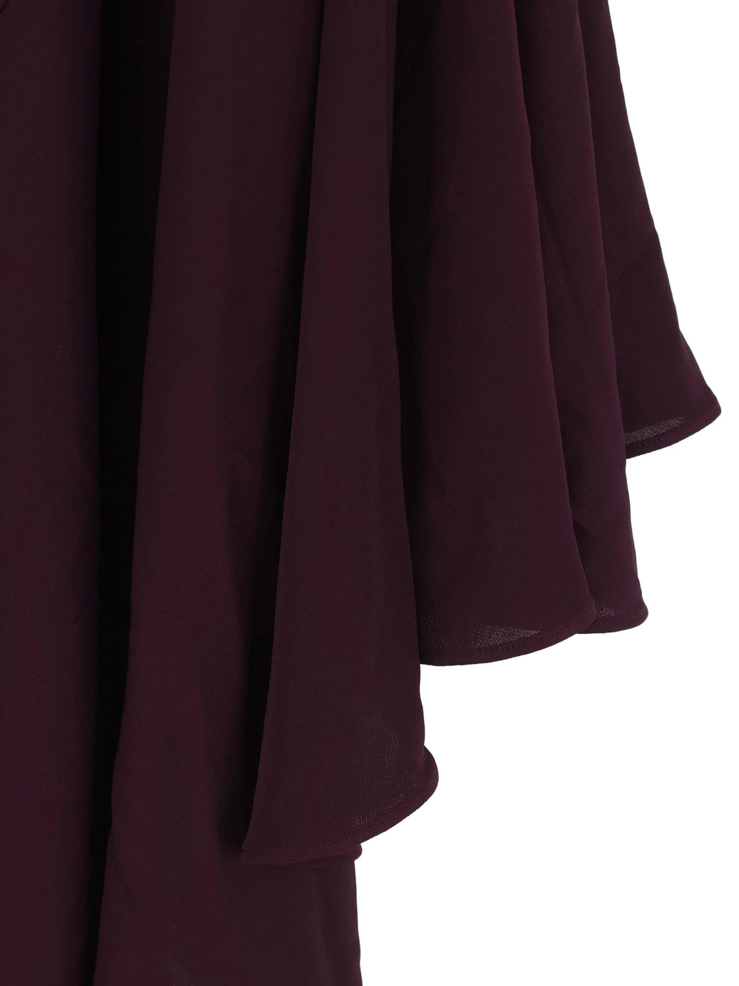 Long asymmetrical viscose dress.webp